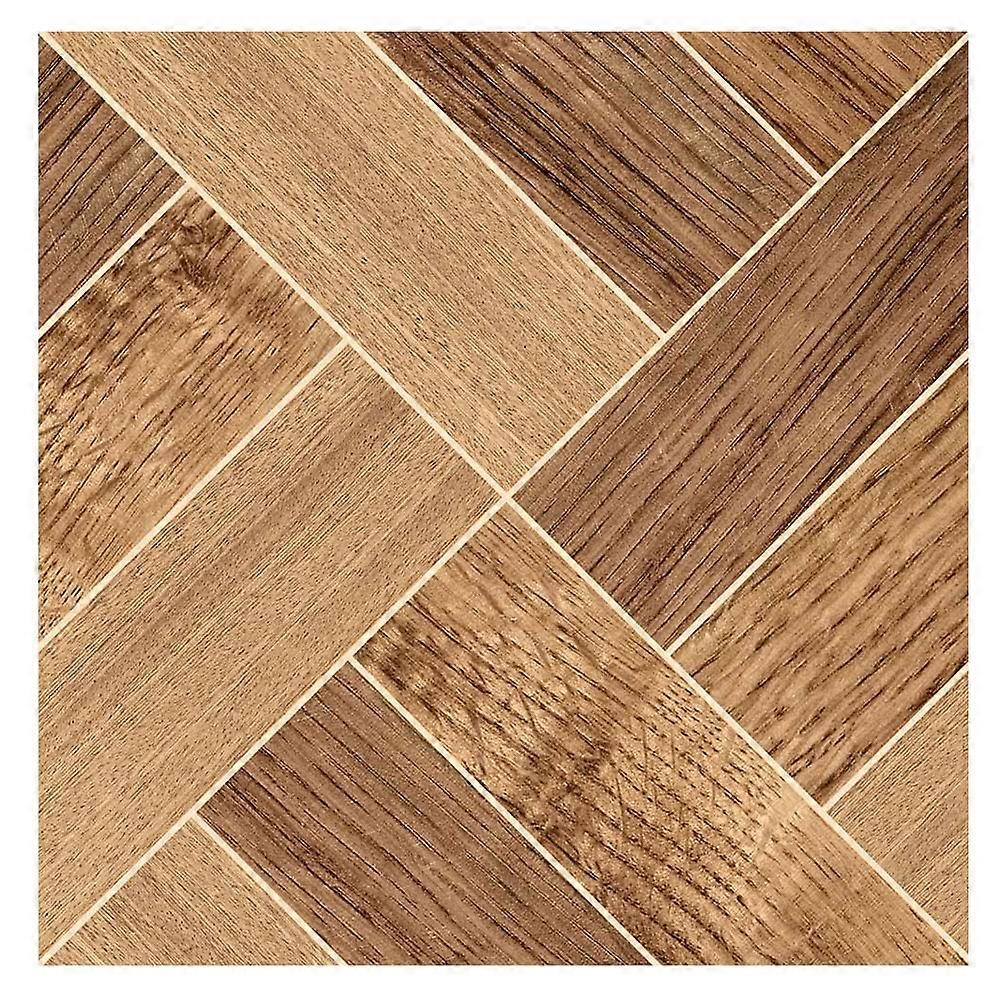 Waterproof Wall Stickers Non-Slip Self-Adhesive Floor Ornament Square For Home Office 4Pcs