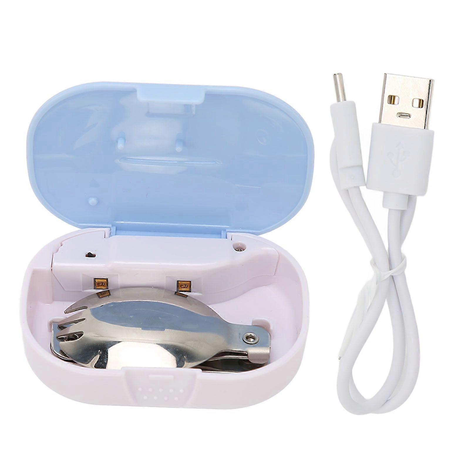 2025 Latest Model UV Sanitizer Box Foldable Spoon Set Portable Mini Size Auto ...