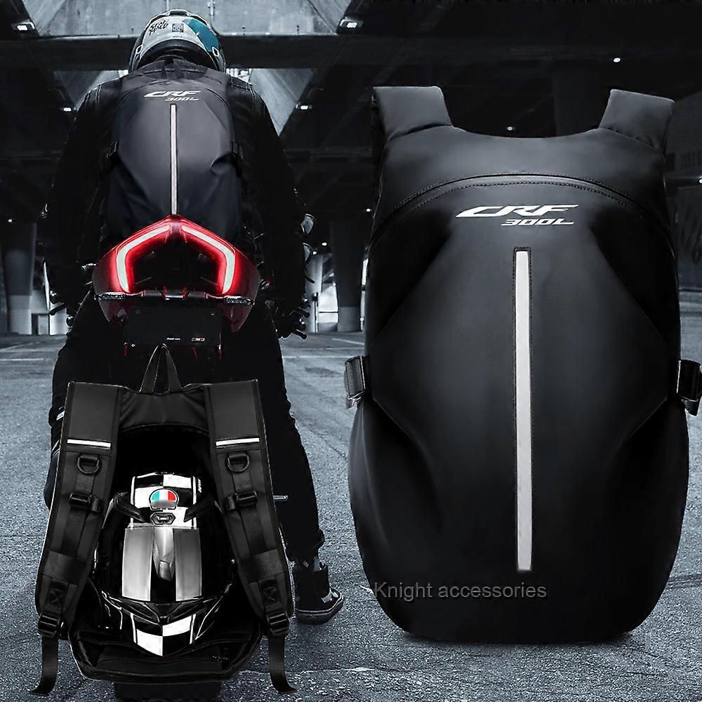 Large capacity multi-function motorcycle helmet bag waterproof backpack reflective travel bag suitable For CRF300L CRF 300L
