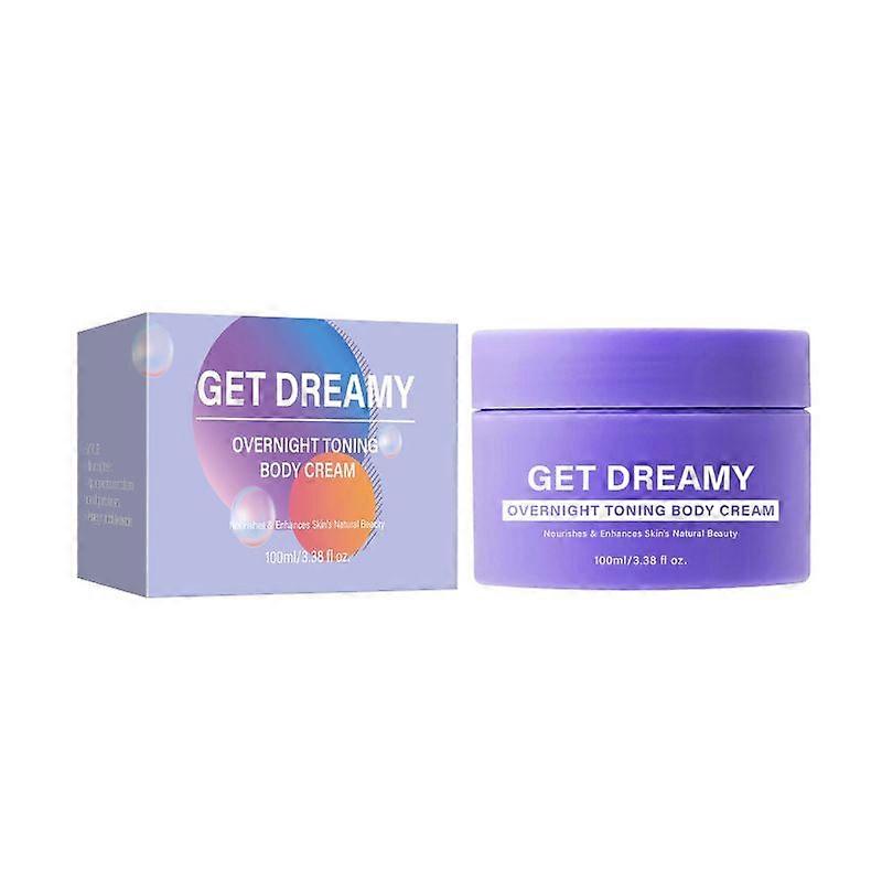 GET-DREAMY Overnight Toning Whip - سوط شد الجسم يعمل أثناء النوم ، احصل على كريم شد الجسم Dreamy ، جل شد البشرة المضاد للتجاعيد ل
