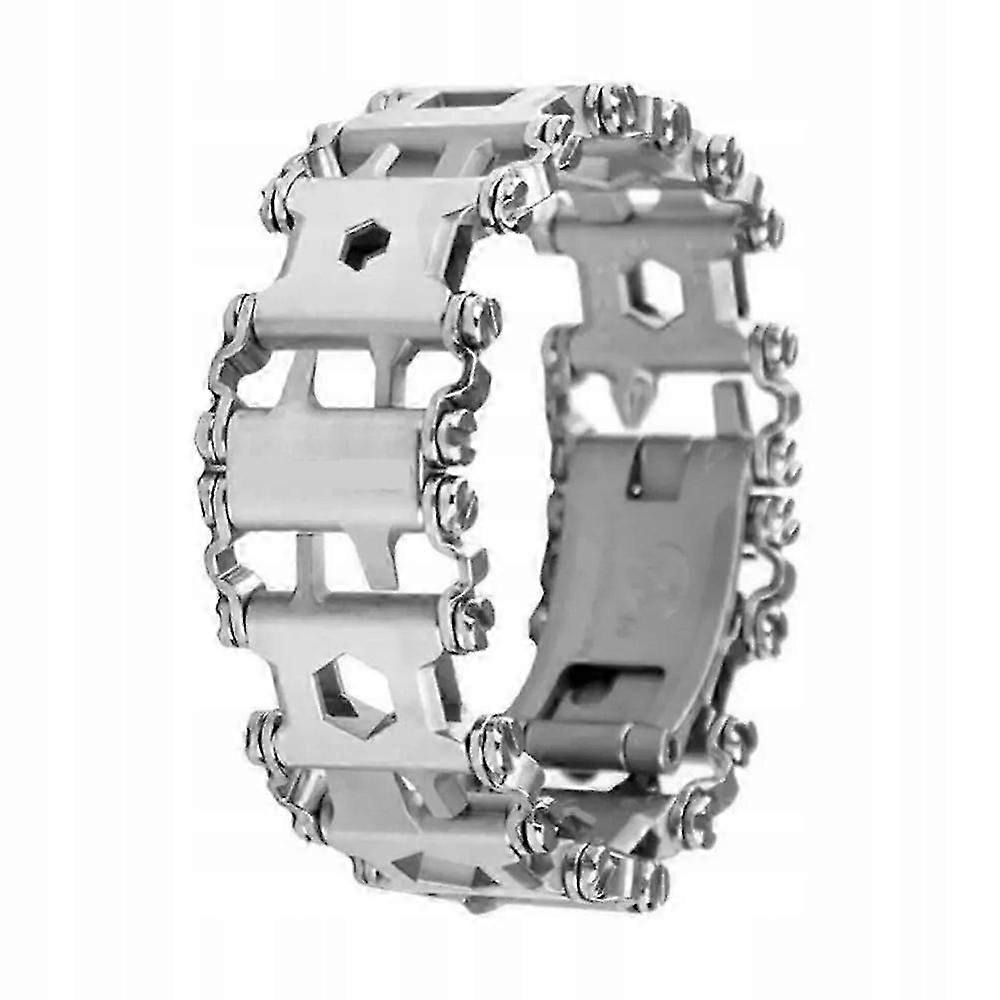 Men's Multitool Bracelet 29in1, Multifunctional Tool, Stainless Steel