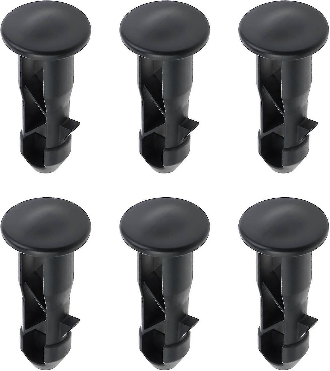 3-Pair 65x18mm Plastic Wheelie Bin Hinge Pin Set