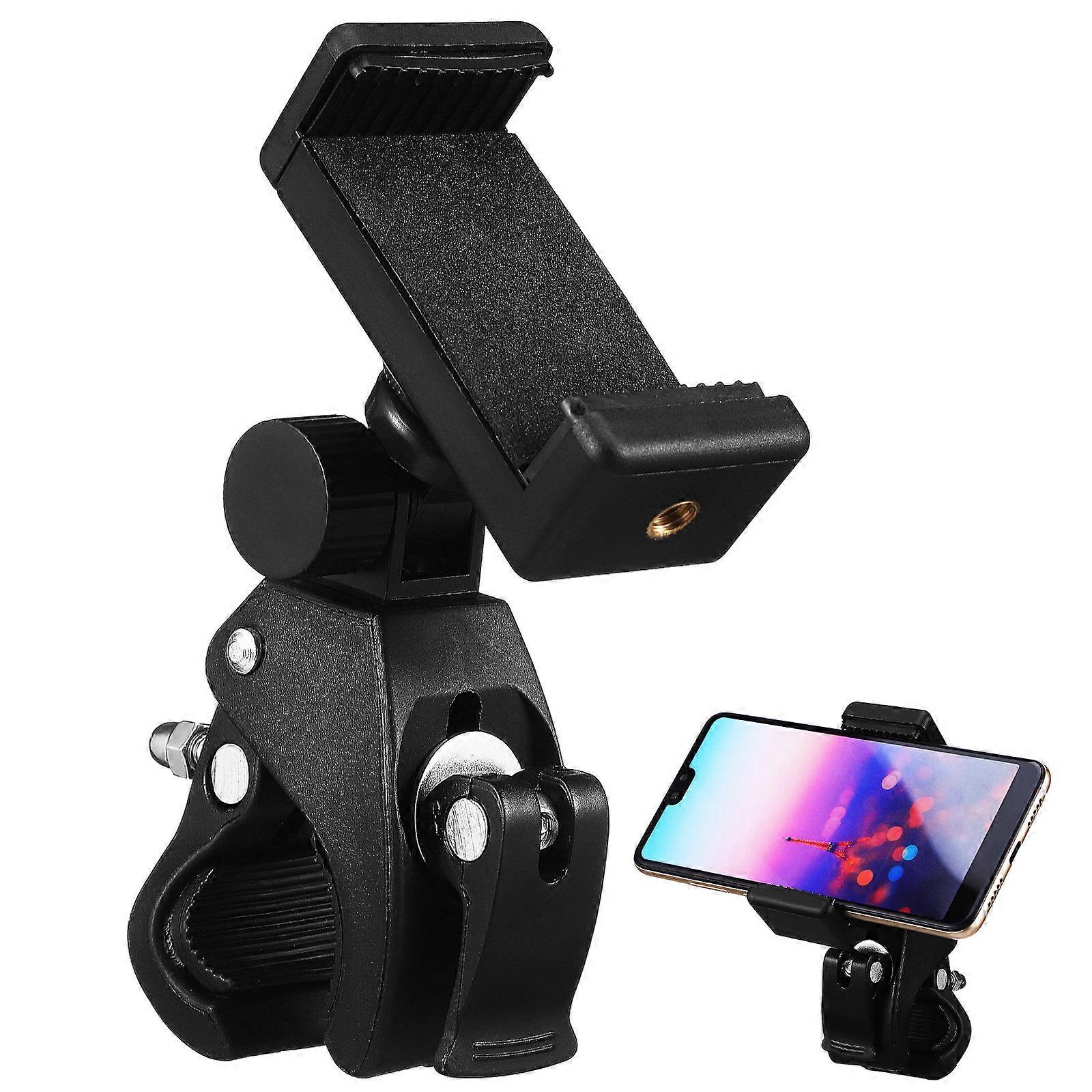 Microphone Pole Phone Stand Enhanced Durability Black 8.50X6.00X3.10CM 1Set