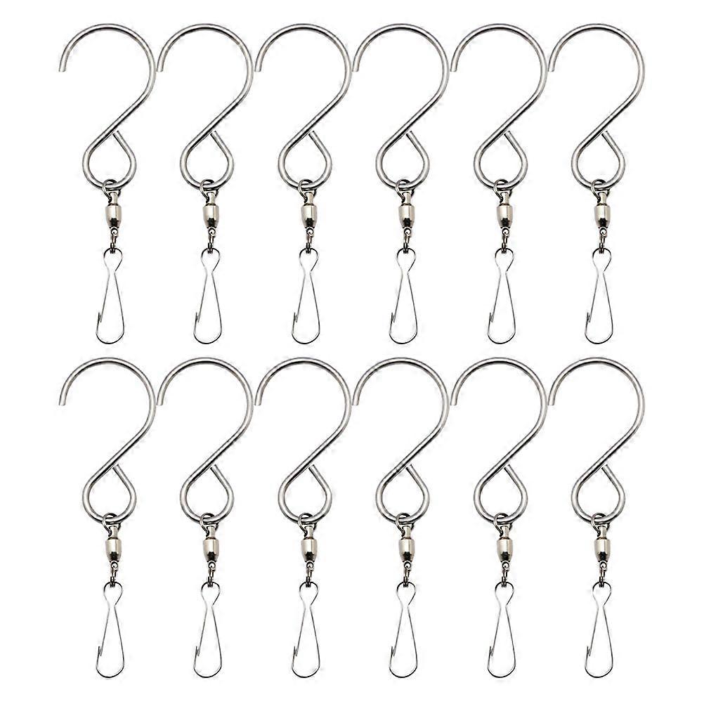 Metal Swivel Hooks Swivel Hooks Lanterns Indoor Use 12Pcs