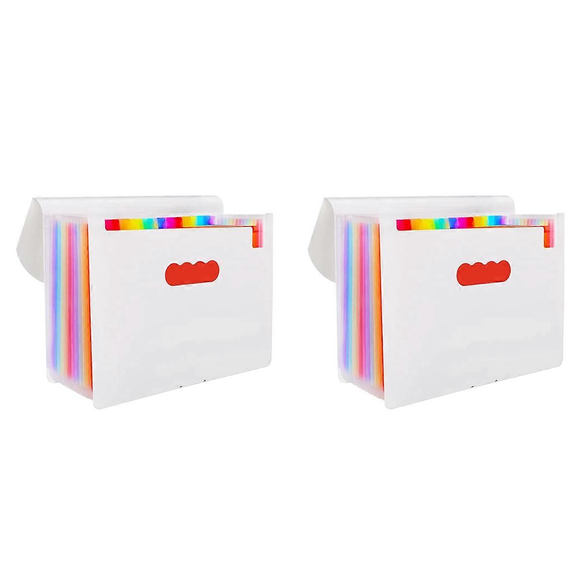 12-Pocket A4 Accordion File Document Organizer for Home Office School