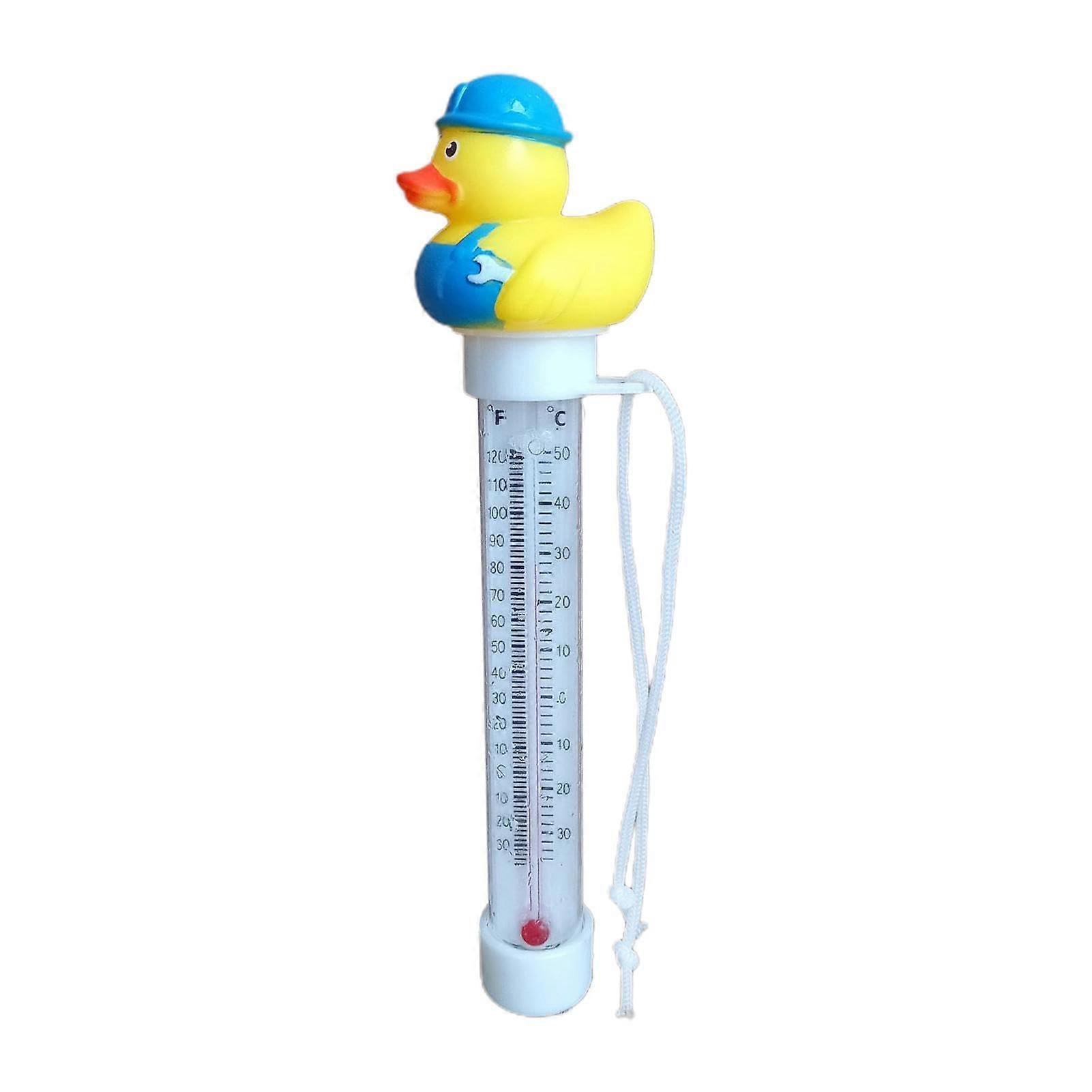 Floating Pool Temperature Meter, Duck Precise Temperature Meter with Cord