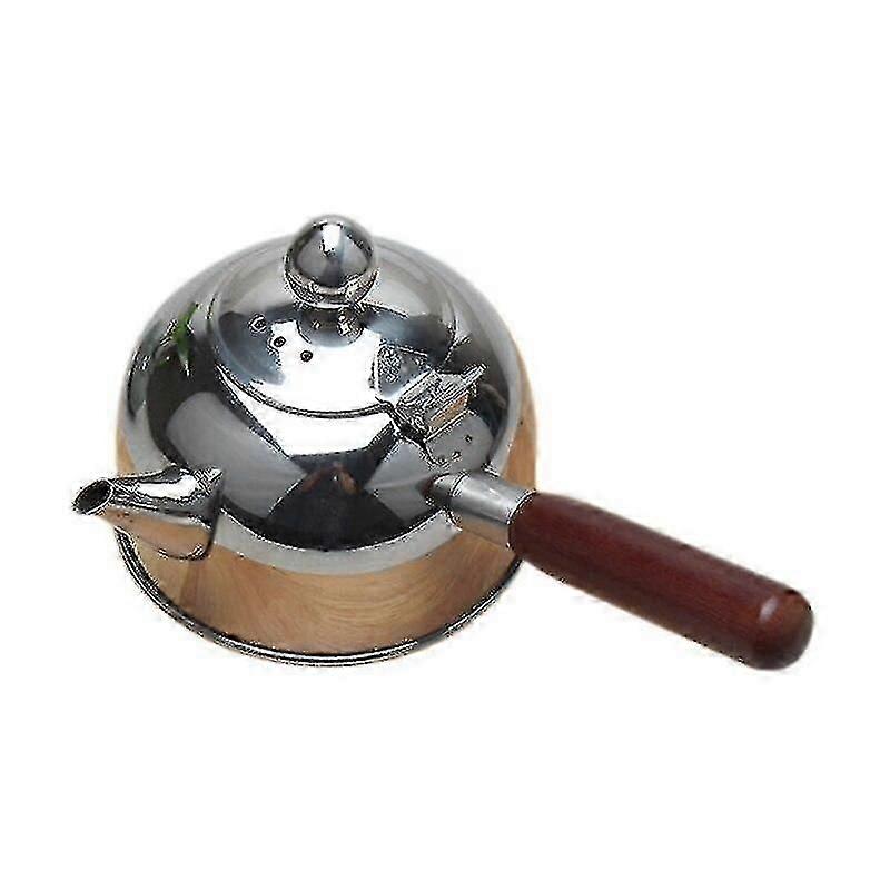 Poignée Bouilloire à induction Cafetière à thé à lait 304 Chaudière à eau extérieure en acier inoxydable