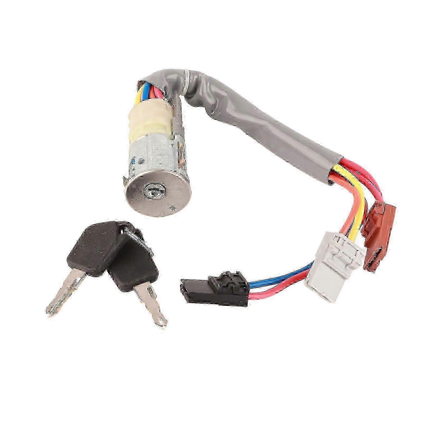 Steering Lock Ignition Switch 416299 Key Set Replacement compatible with Peugeot 306 All Models 1993 1997-In Stock