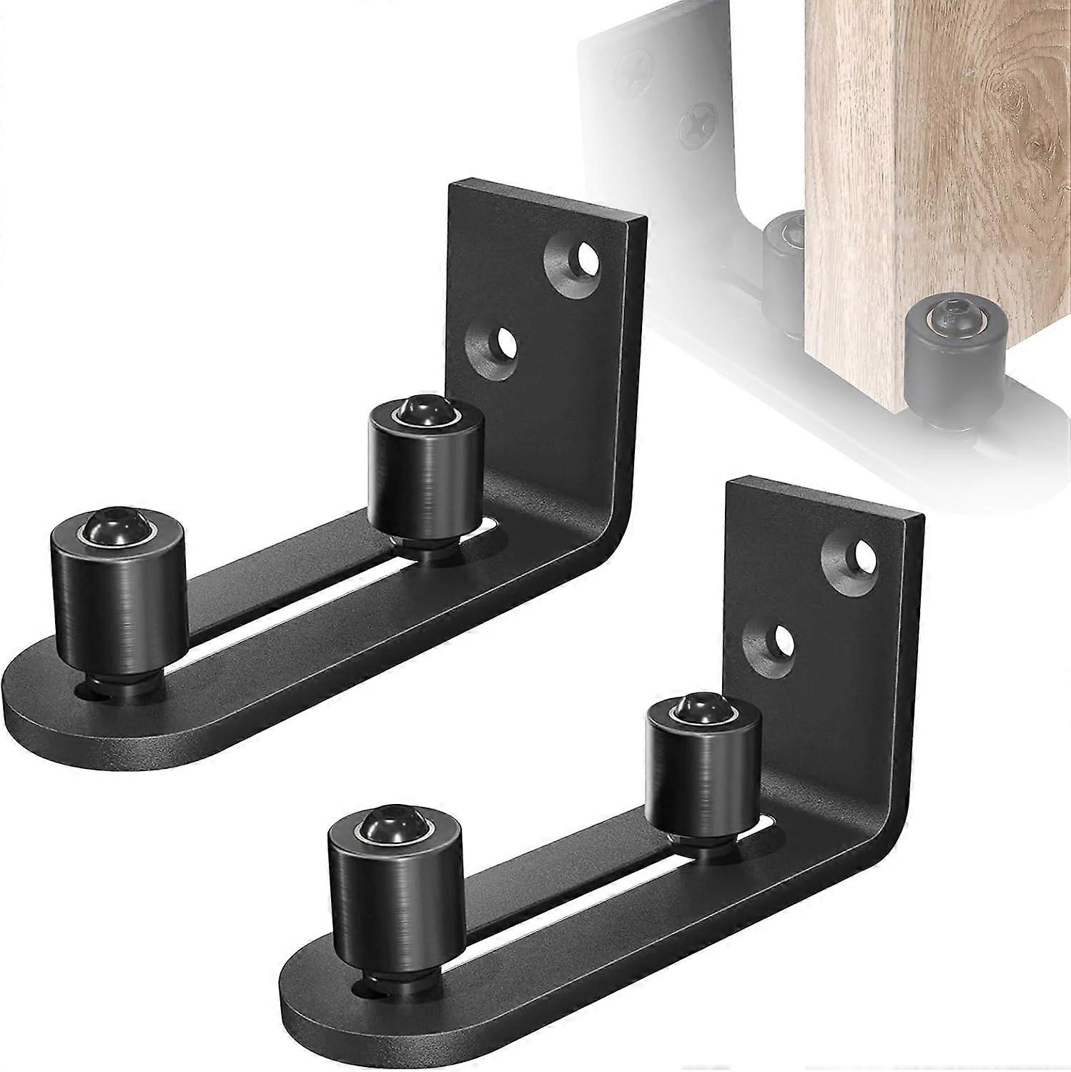 2pcs Sliding Door System, 8 in 1 Sliding Door System, Floor Guide Sliding Door Guide (AAA)
