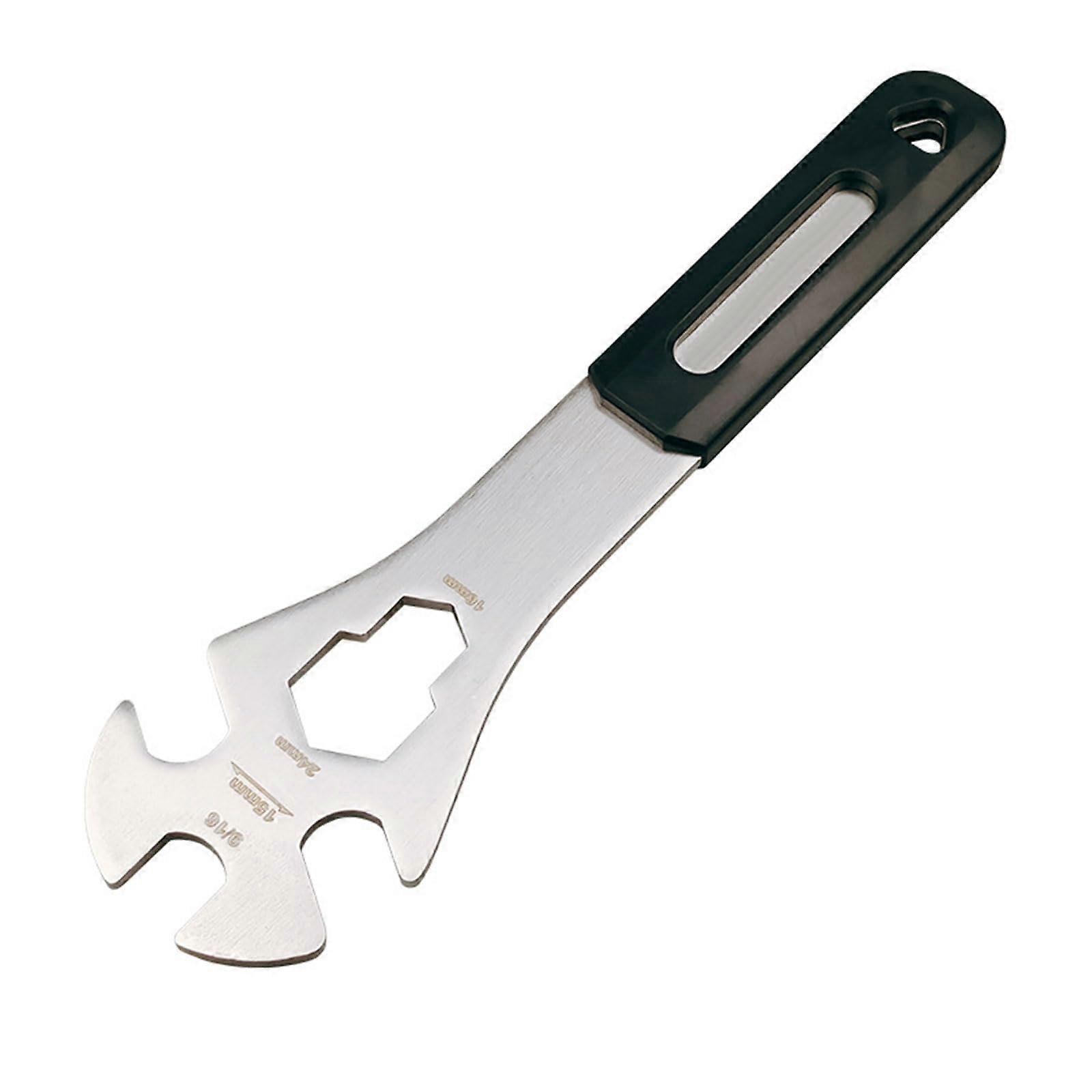 Bicycle Pedal Wrench Repair Tool for Mountain Bikes and Folding Bikes, Durable Steel Pedal Removal Key