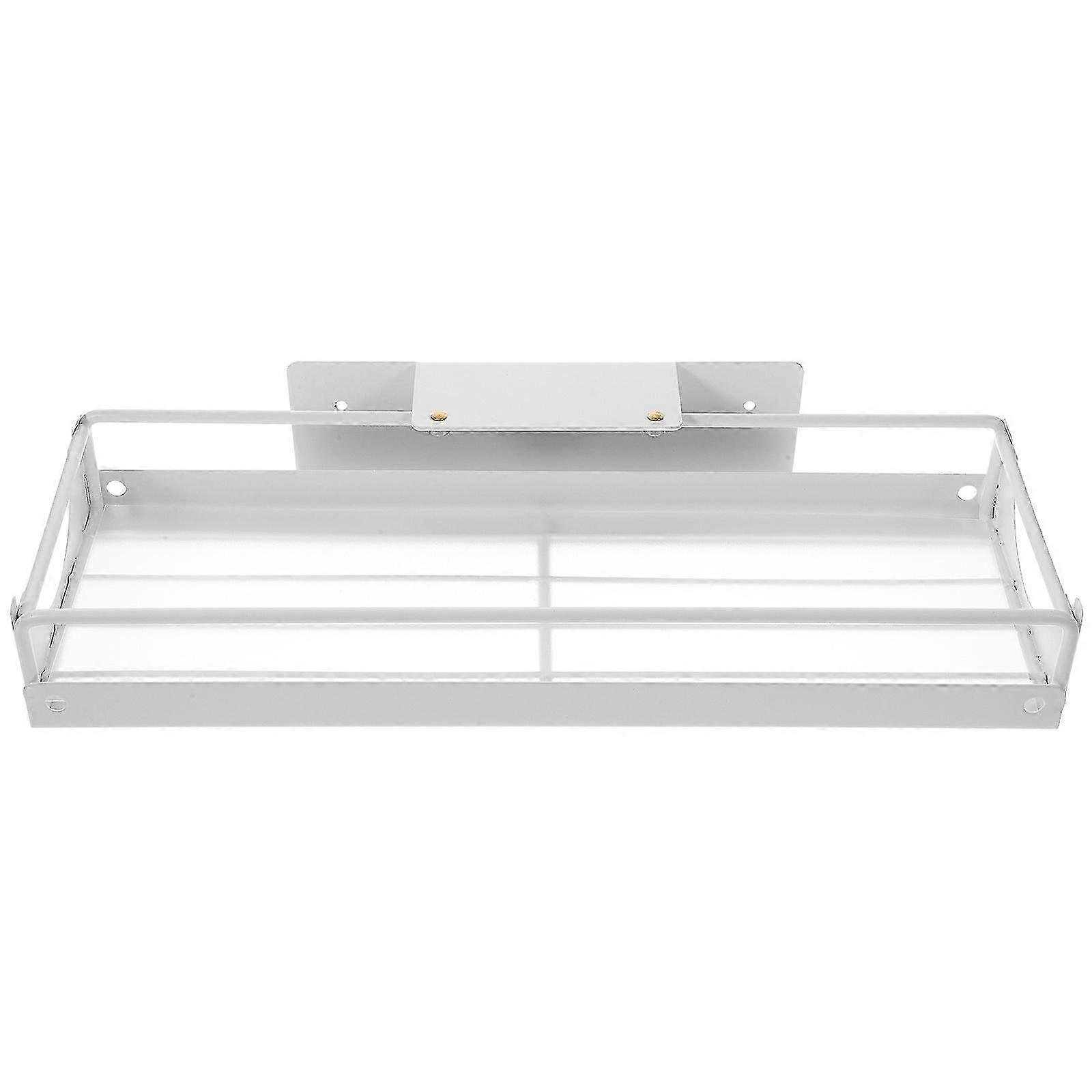 رف تخزين منظم خزانة معدنية تحت بالوعة سحب منظم لمطبخ الحمام