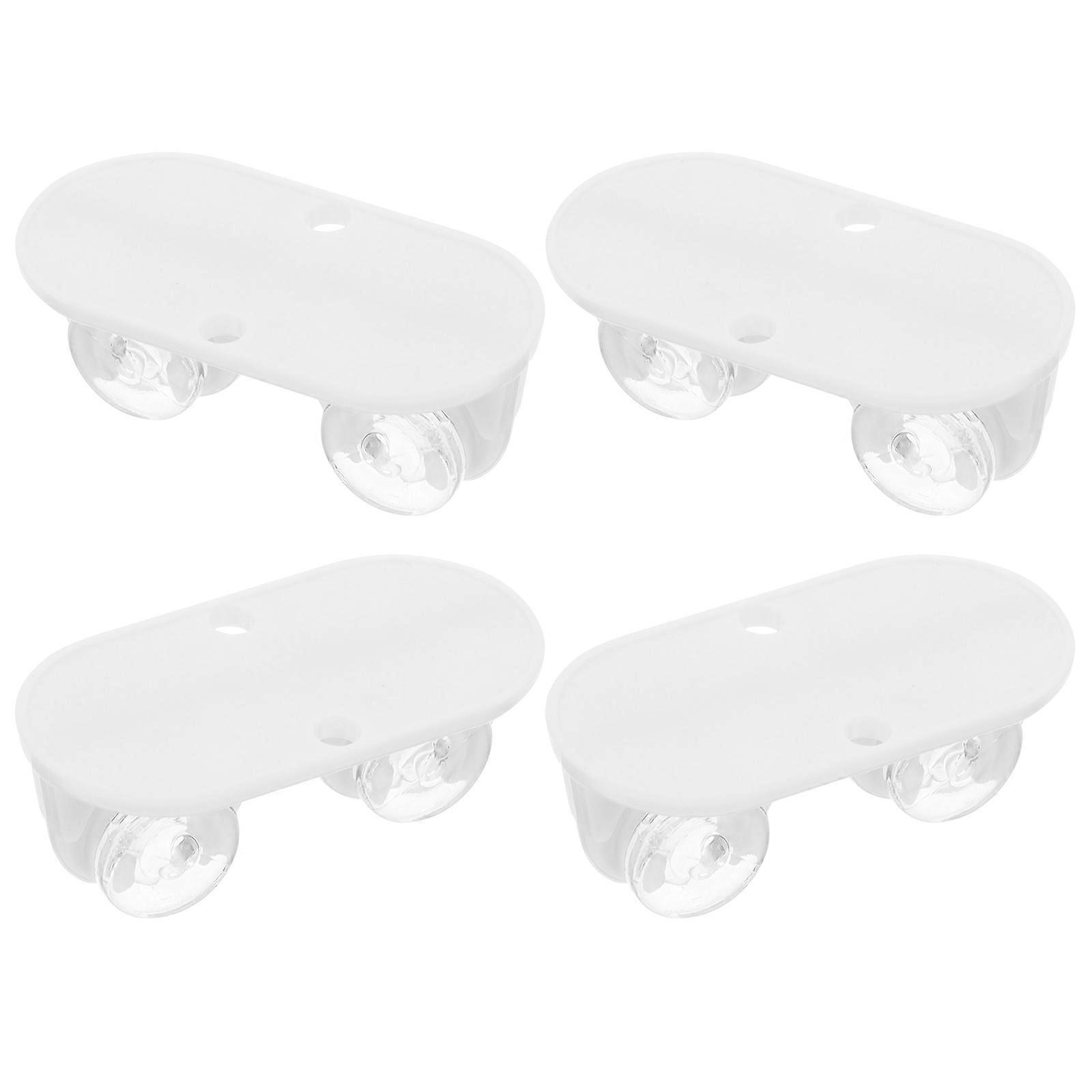 Adhesive Caster Wheels Self-Adhesive Caster Wheels Under-Bed Storage Boxes Trash Cans 4Pcs Easy Installation