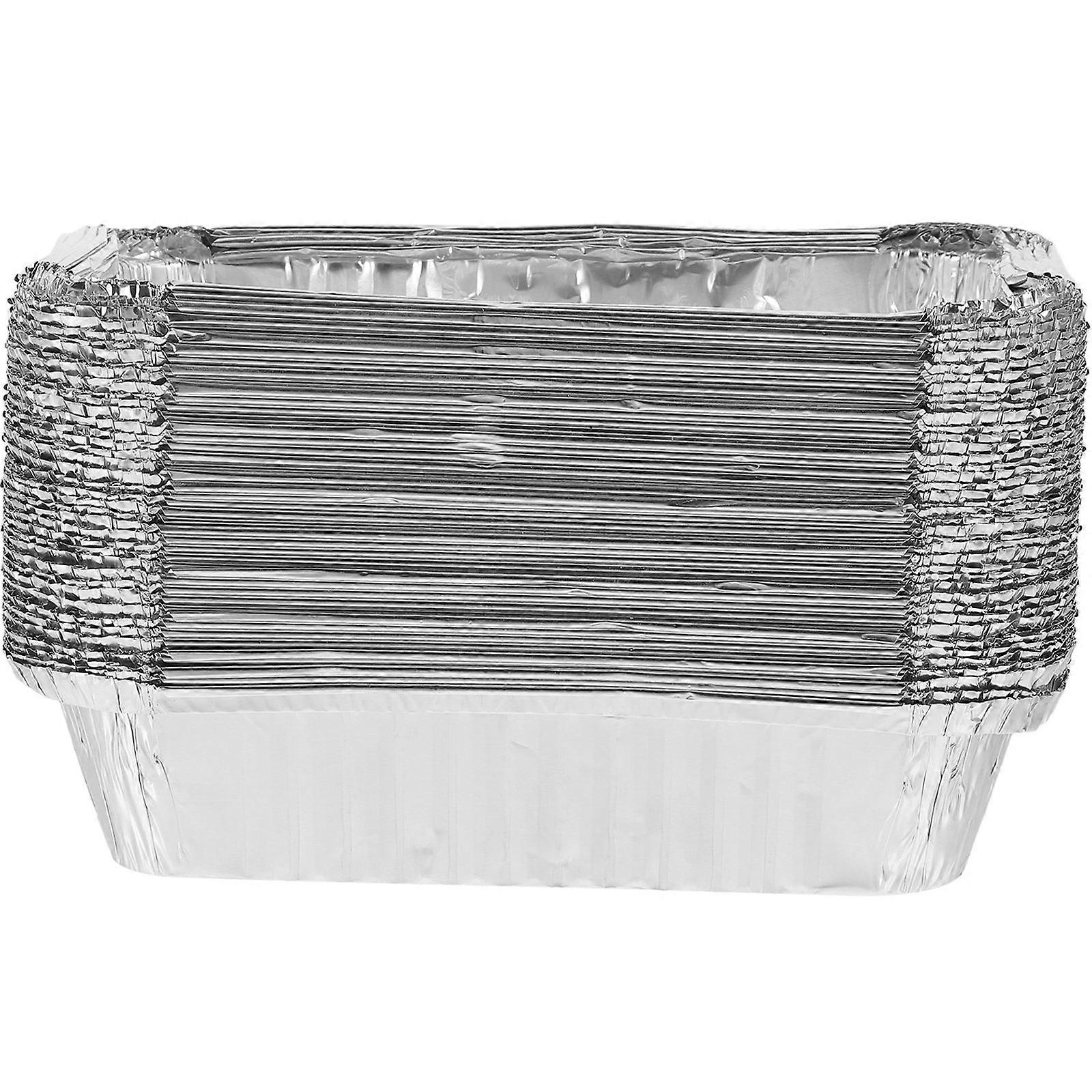 Barbecue Foil Pans Simple Design For Hosting A Party 50Set