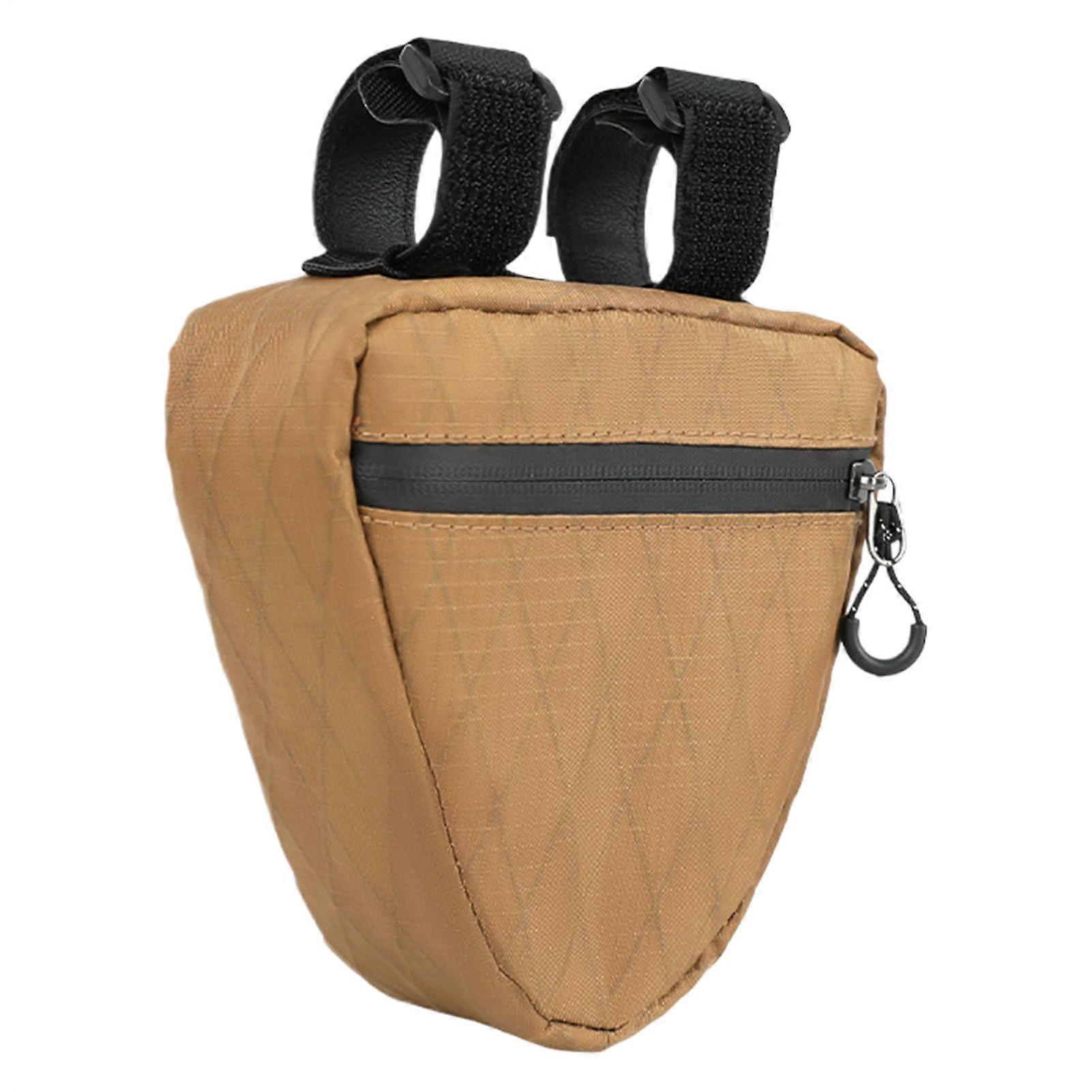Mountainbike frame bag , 0.9L with side pocket zipper and tool storage