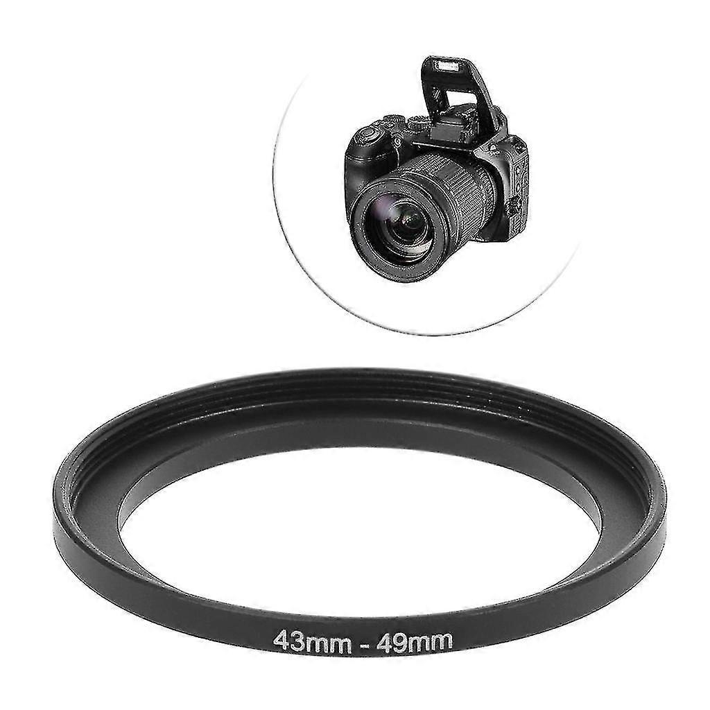 43 مم إلى 49 مم حلقات معدنية محول عدسة لملحقات الكاميرا جديد