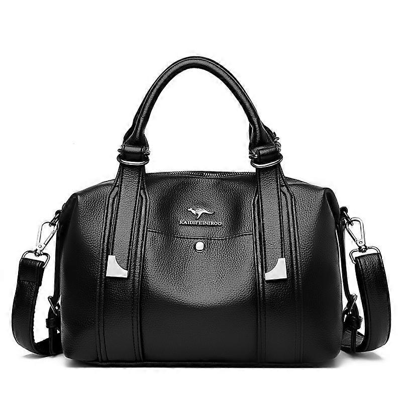 Women's crossbody bag, multi-compartment classification, PU soft pillow style