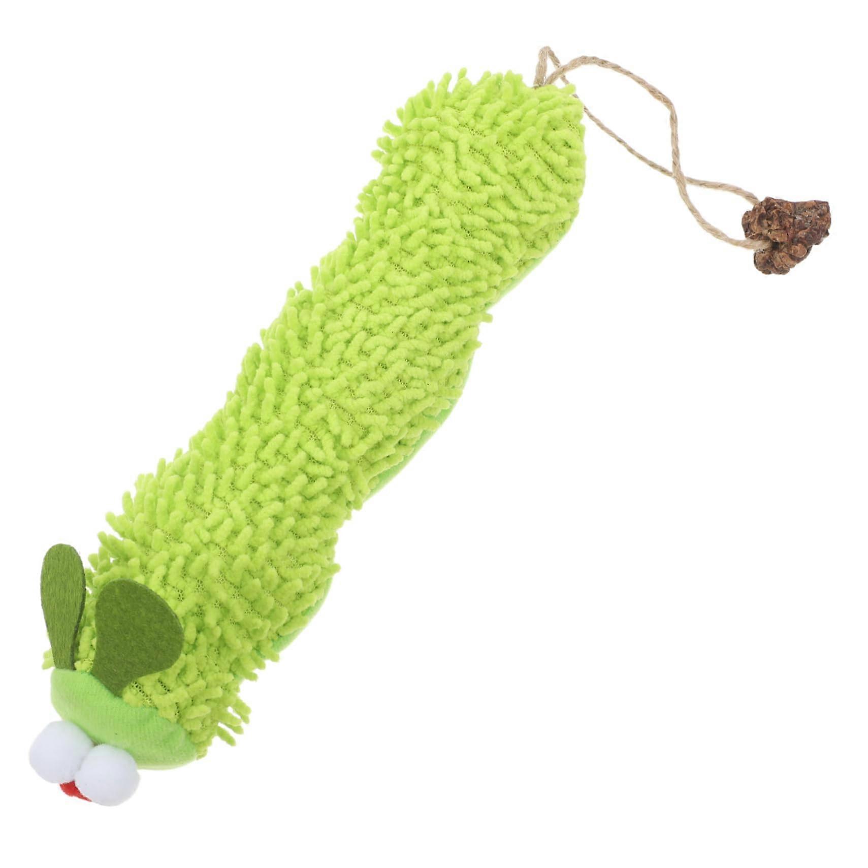Plush Cat Toy Football with Catnip for Kittens - Interactive Chew and Kick Toy in Fish Design for Cats