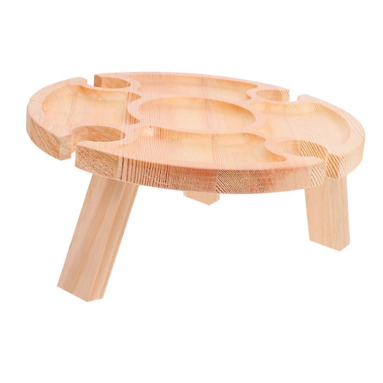 folding table foldable wine wedding picnic beach serving storage