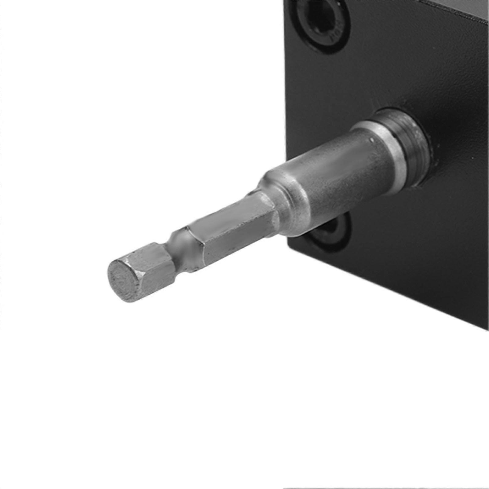 Air Hammer Kit Heavy Duty Pneumatic Chisel Drill Tool Power Hammer for Car Repair Brake Pad Rust Removal 250mm Long Barrel