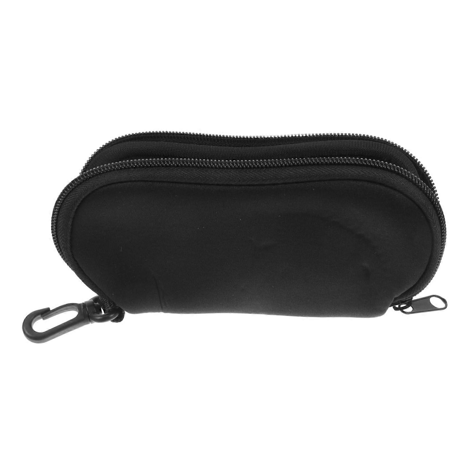 Neoprene Glasses Case with Clip | Soft Stylish Storage for Sunglasses | Travel Daily Use | Multifunctional Design