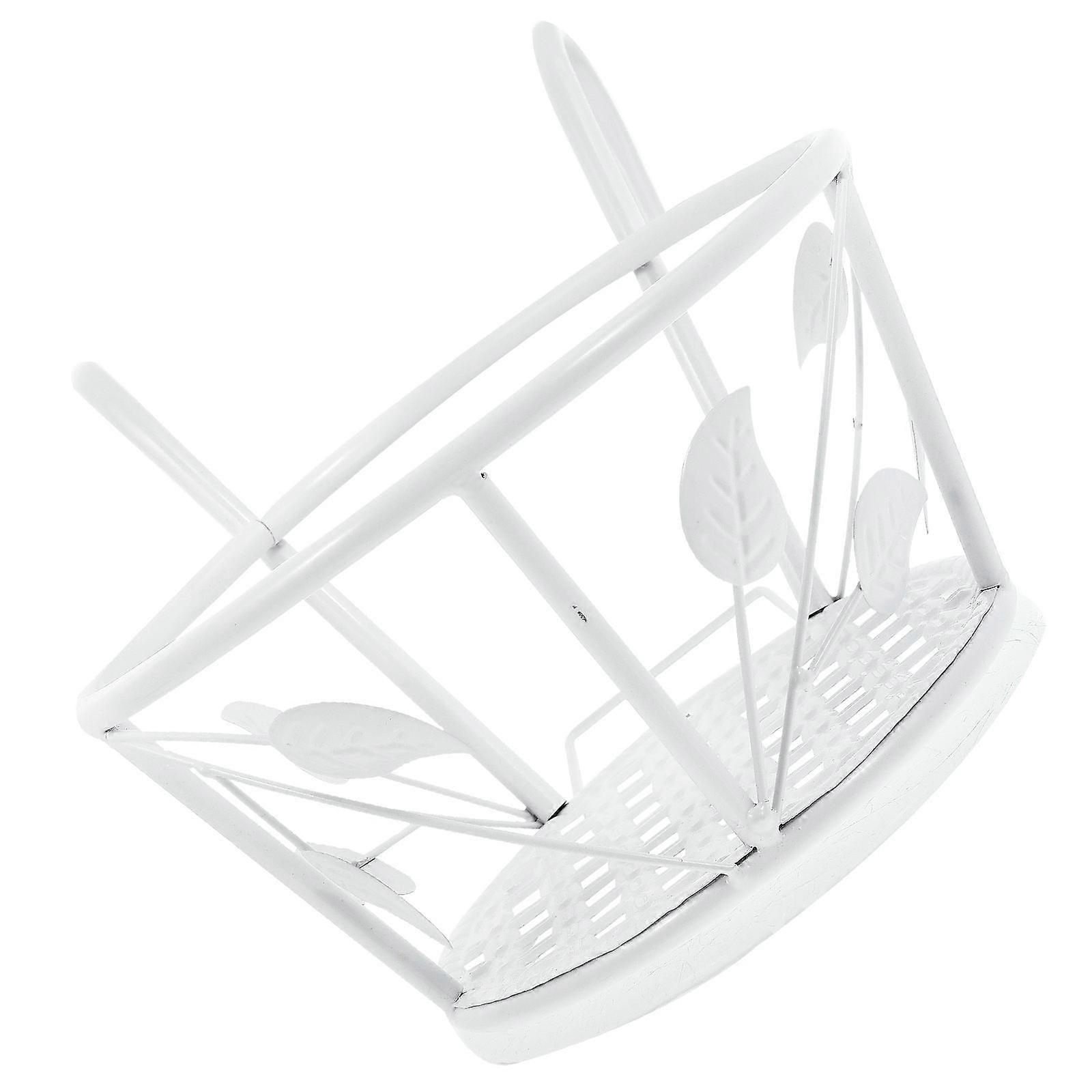 Garden Planter Support Rack Natural and Fresh Style Display Hanging 22x17cm White 1Pack