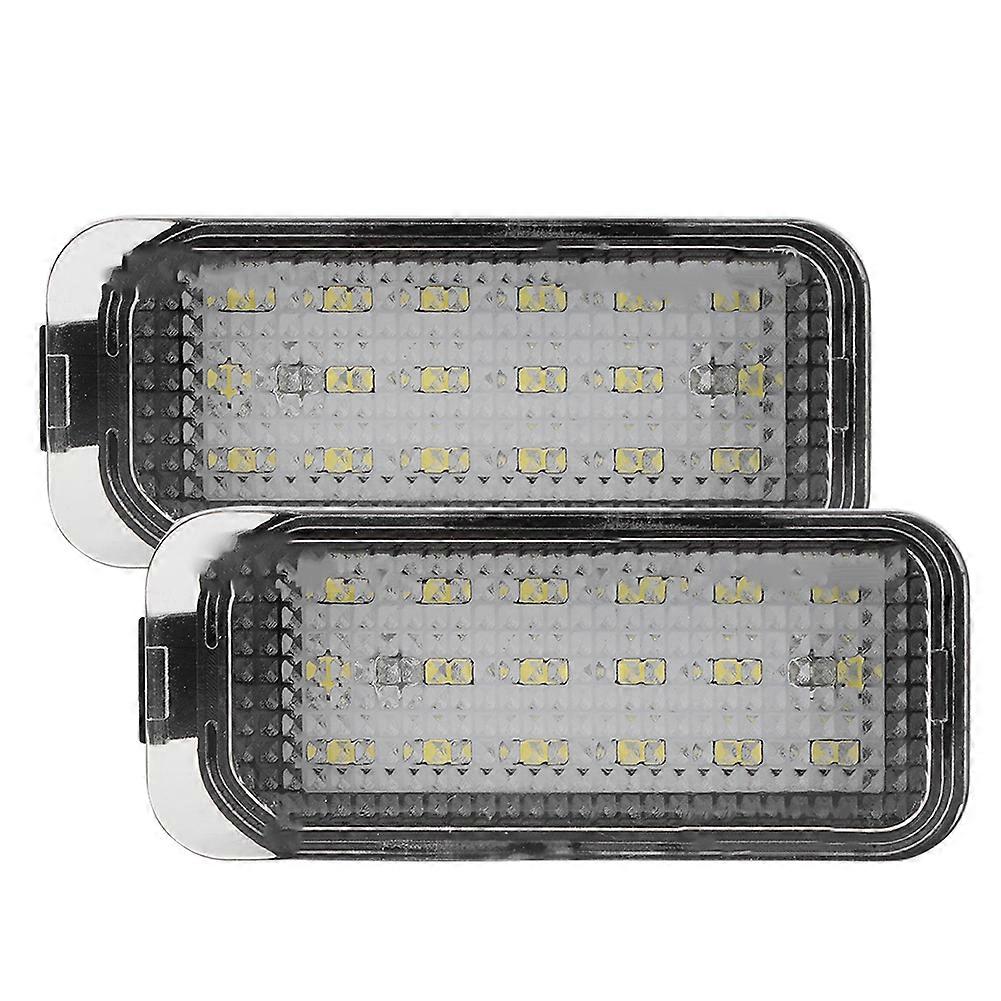 1 Pair DC12V 3200K 18 LEDs Number Plate License Panel Lights Fit for Focus DYB 10-