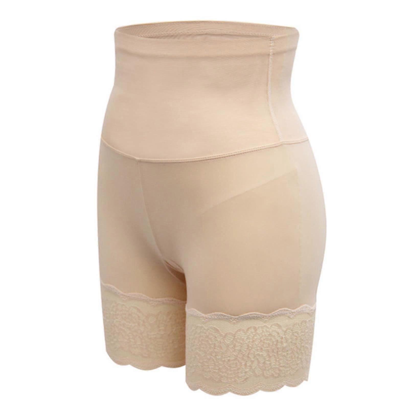 Butt Lifter Pants High Waist Trainer Control Panties Slimming Shapewear Lacing Design Size M for Women