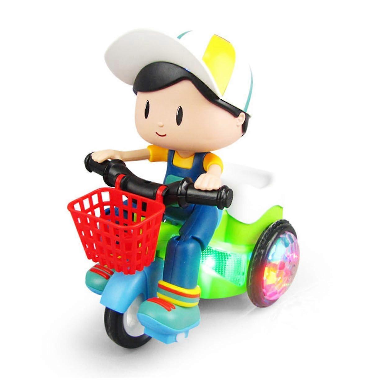 Tricycle Toy for Toddlers, Durable Creative Tricycle Toy, Intelligent Tricycle Toy, Three-Wheel Toddler Tricycle