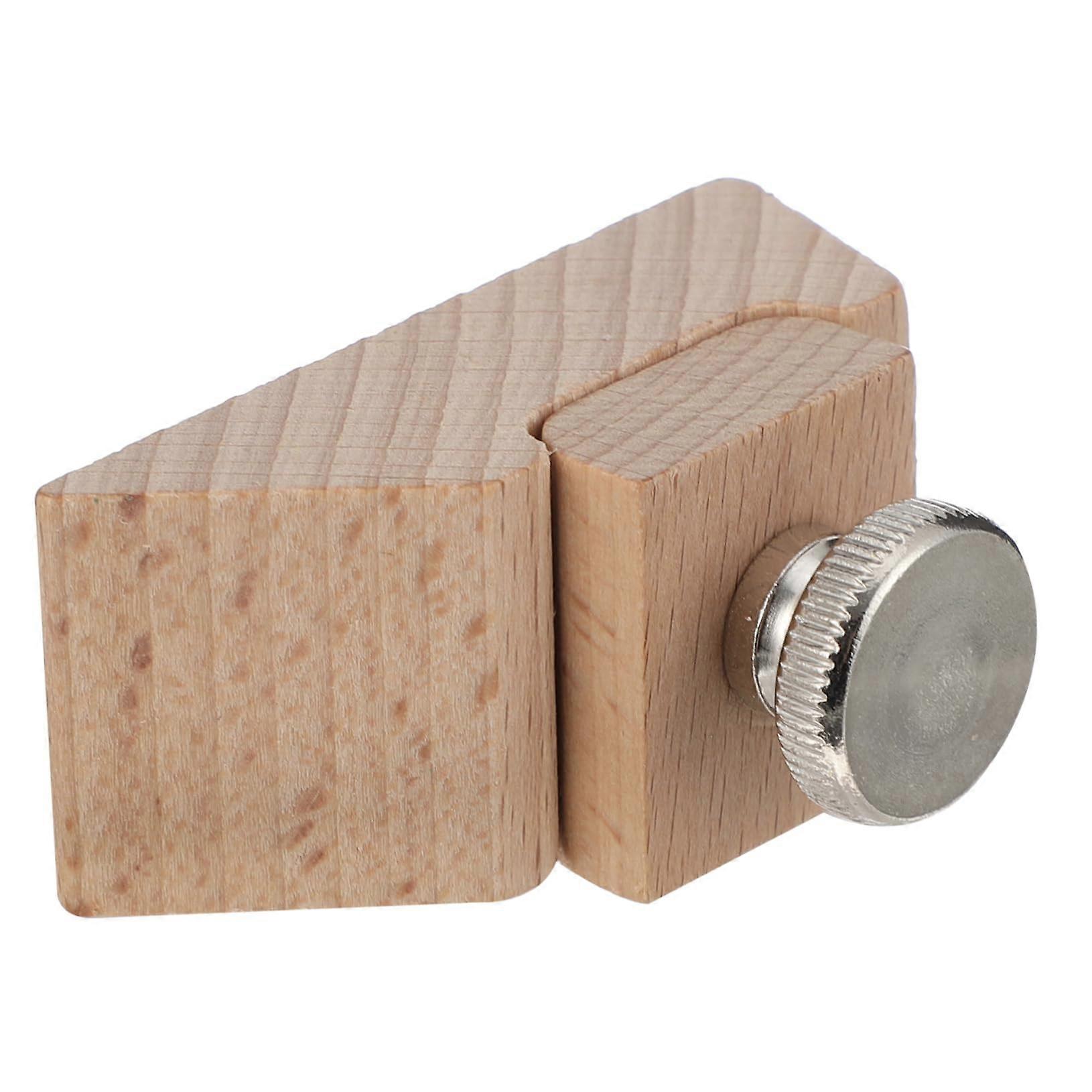 Sandpaper Holder Sanding Block for Leather Crafts with Oblique Polishing Tool for Precise Edge and Corner Finishing