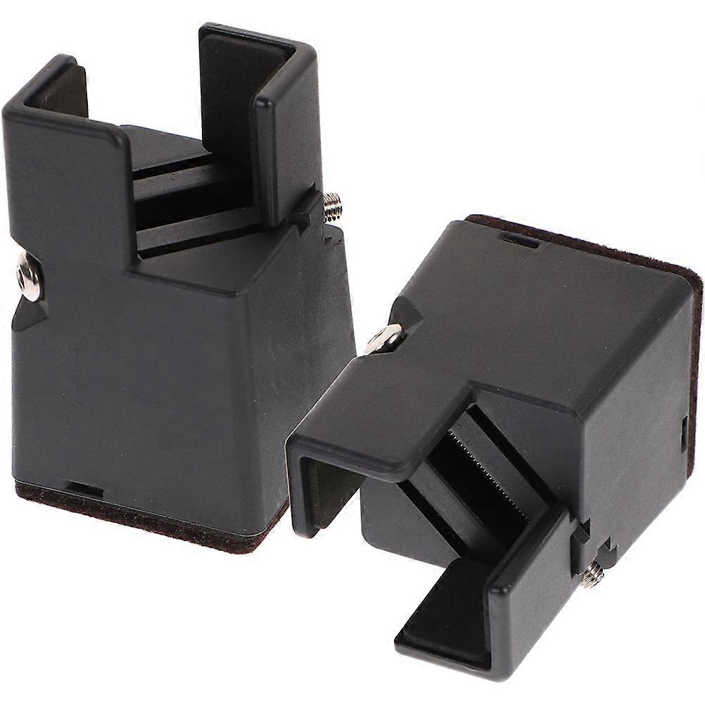 Adjustable Bed Riser Blocks for Furniture Legs 2Pcs Platform Bed Raiser