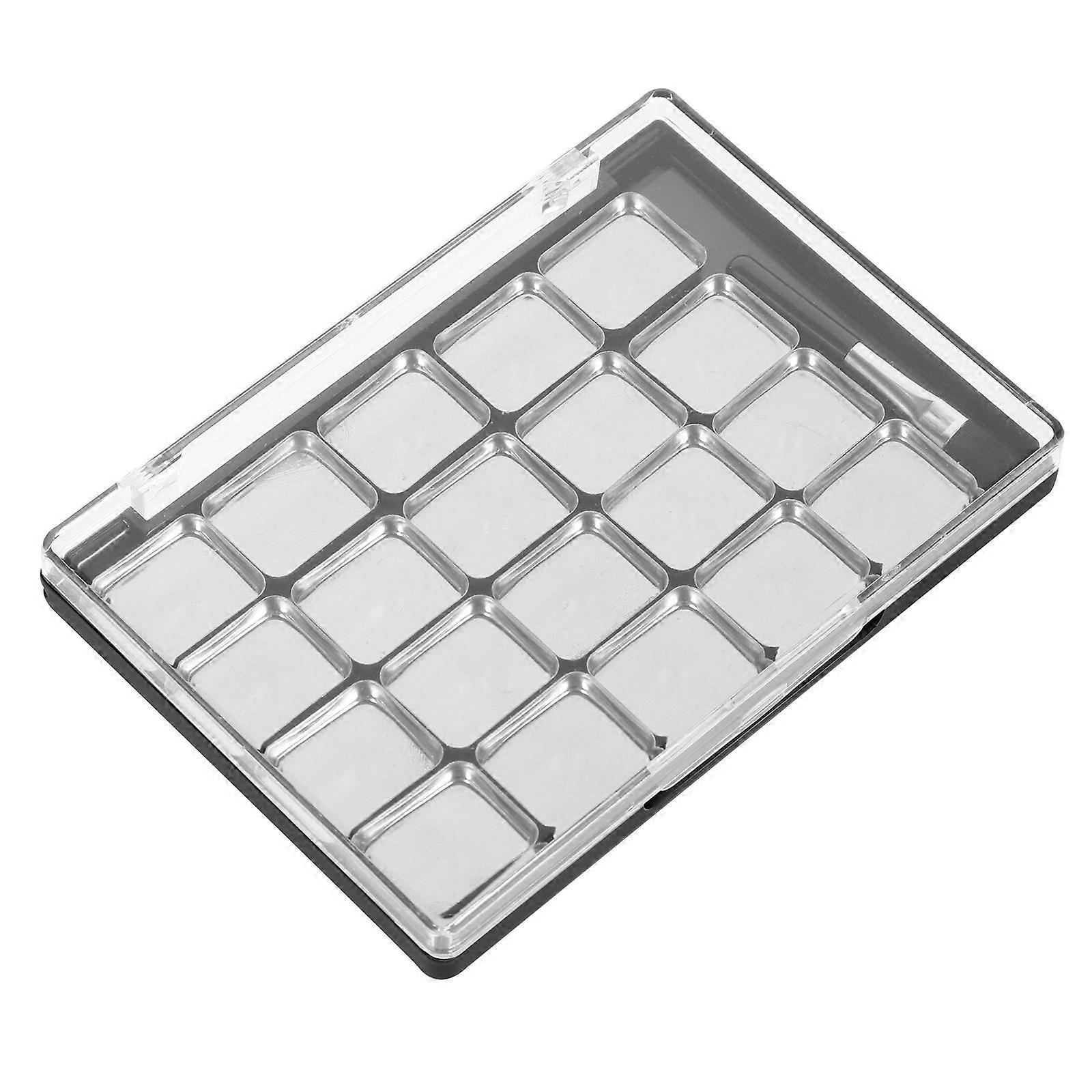 Empty Eyeshadow Palette Box Storage Cosmetics Minimalist ABS 1Set