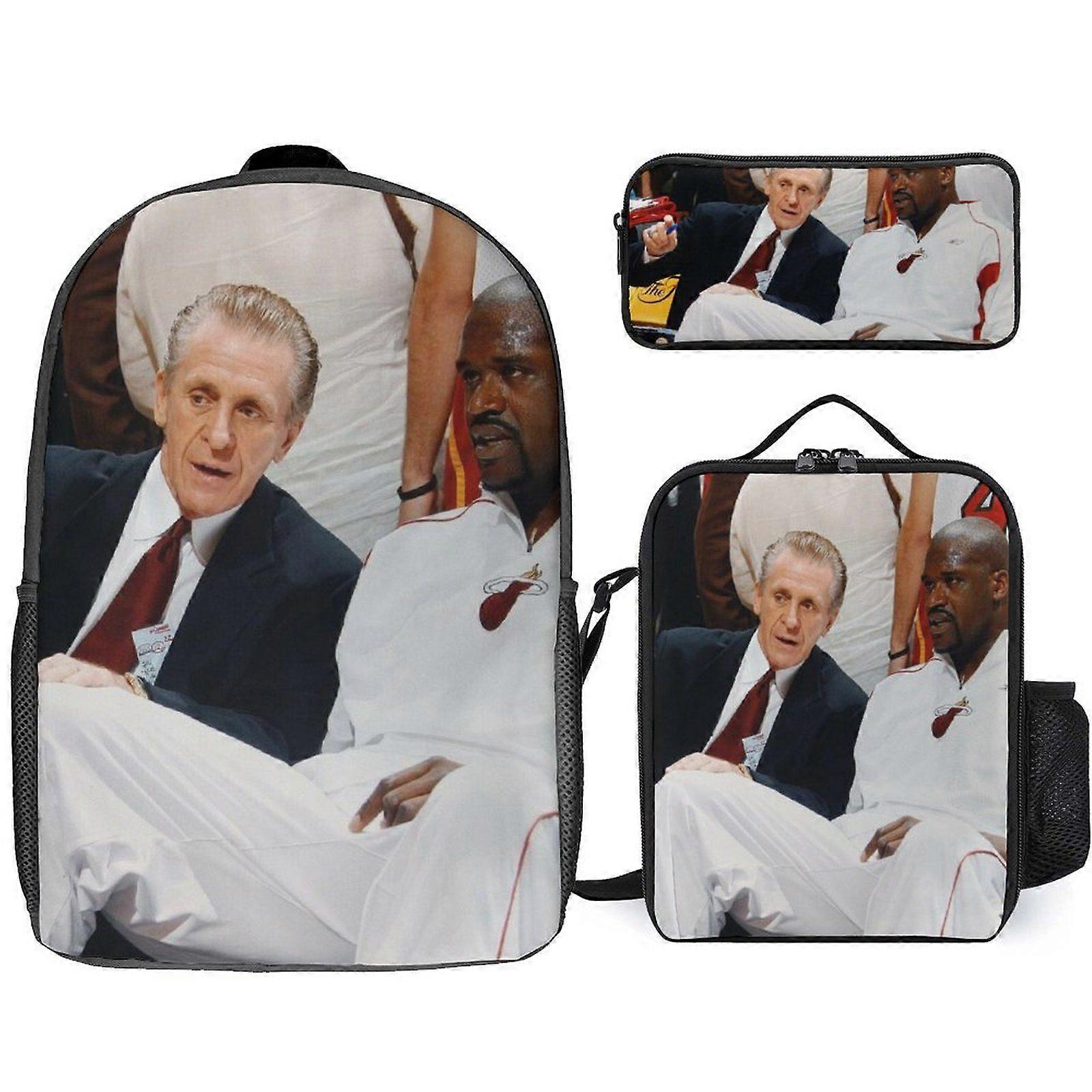i3088 Shaquille O'Neal Backpack Knowledge Space Colony Bookbag with Dome Lunch System w3088