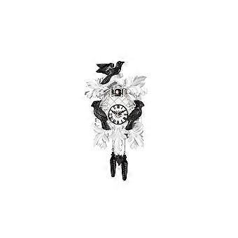 Engstler - 632/20_Q - Cuckoo Clock - Quartz - Walnut - 35 cm