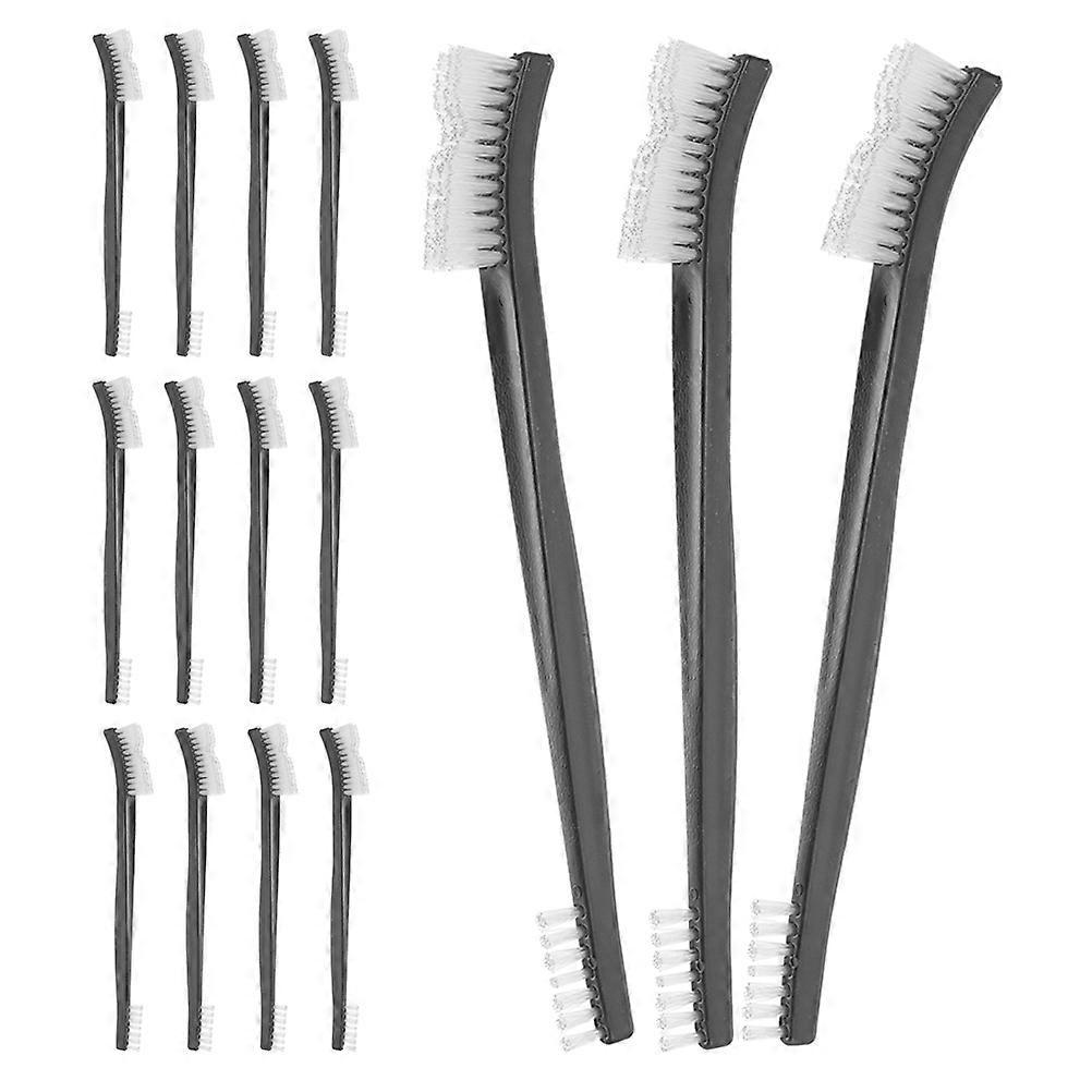 Double Ended Cleaning Brush Dualhead Design for Multi Function Cleaning 15Pcs