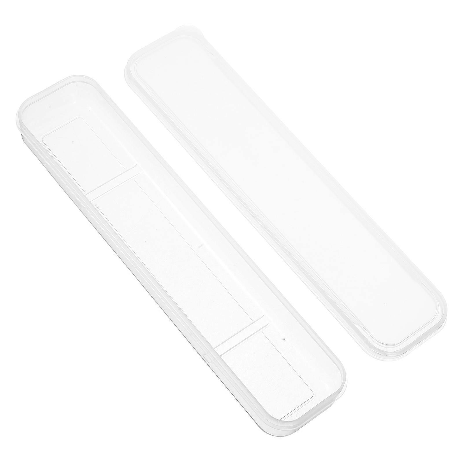 Portable Cutlery Case for Picnic Plastic Tableware Storage Box with Lid