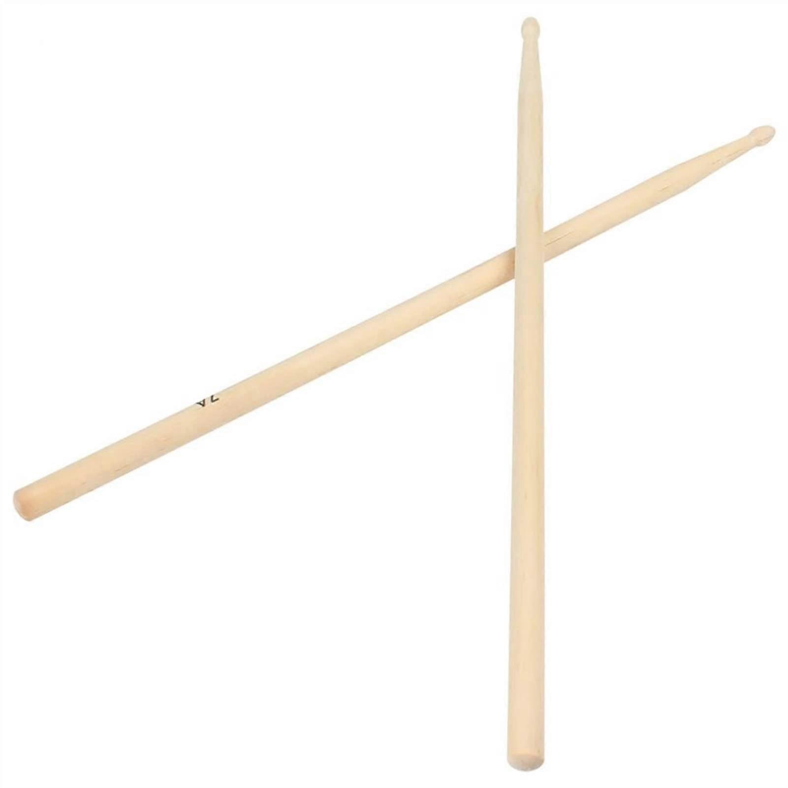 Durable Maple Wood Drumsticks Set for Drummers, 5A, 16 Inch, Lightweight and Versatile Drumsticks