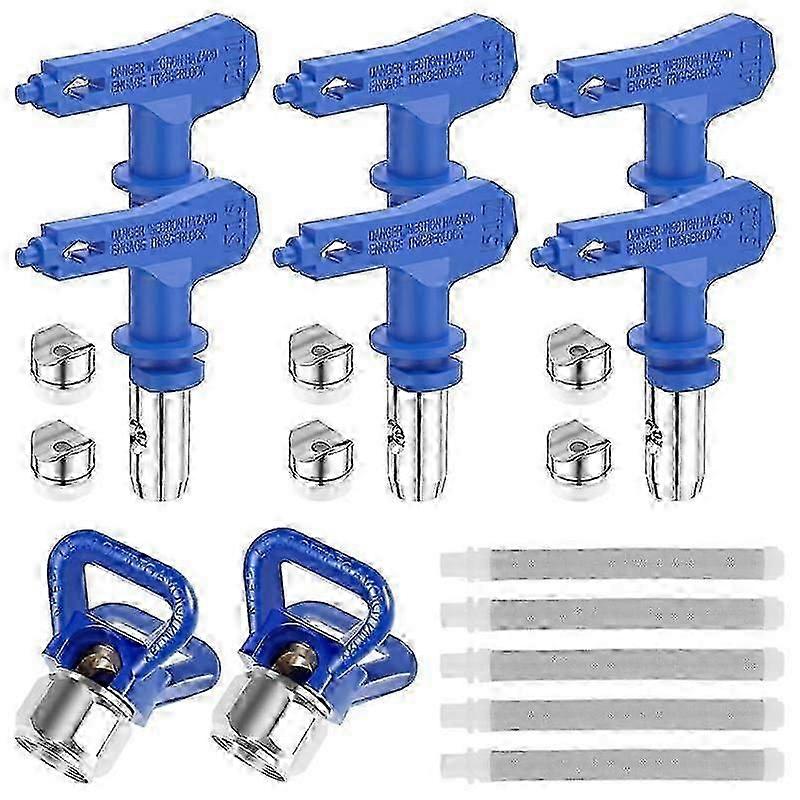 suitable for 13Pcs Nozzle Tips, Airless Paint Sprayer Nozzle Tips Guard Nozzle Seat, Airless Paint Machine Parts-YI WU CHUN HUI