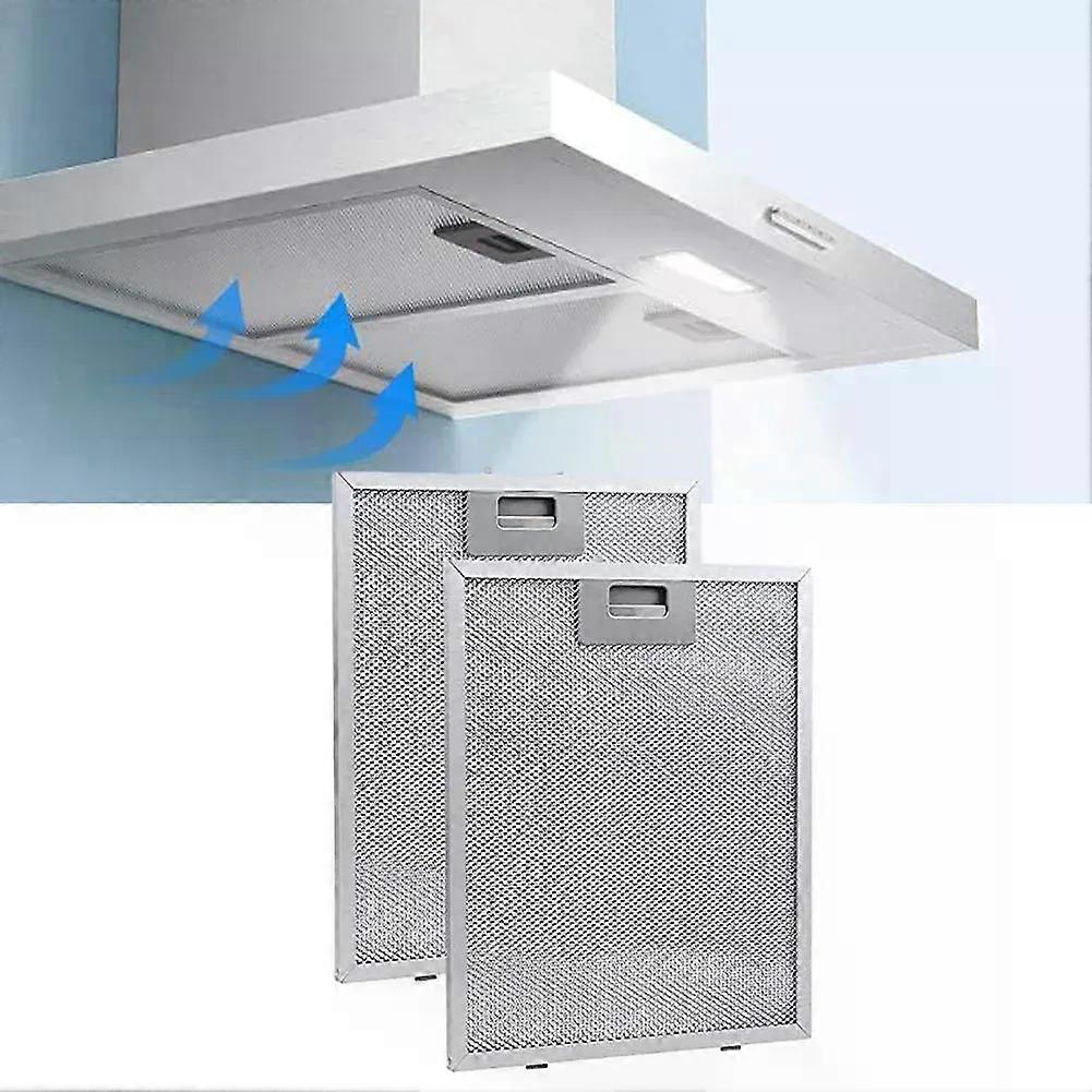 Cooker Hood Filters Metal Mesh Extractor Vent Filter 320x260mm Optimize Performance Convenient Replacement Option