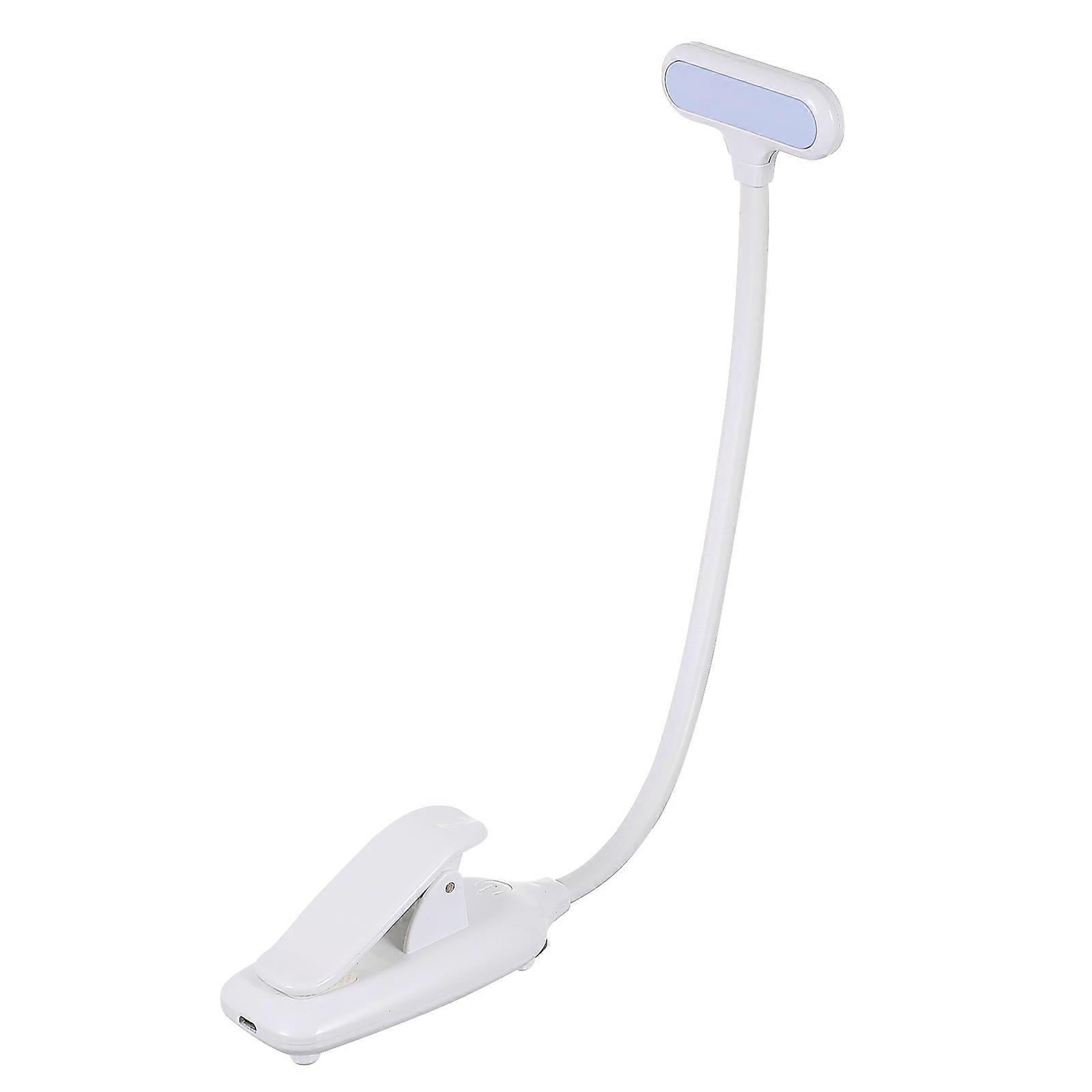 Bedside Lamp With Clamp Adjustable Table Lamp Eye Protection USB Charging For Reading And Writing 1Pack