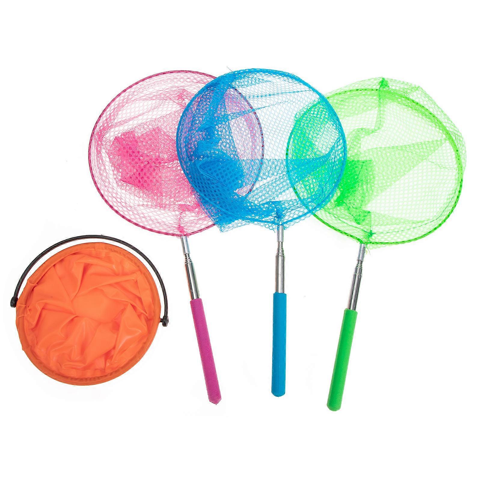 Extendable Insect Catching Net for Butterflies, Dragonflies, and Fish – Lightweight, Portable Outdoor Use