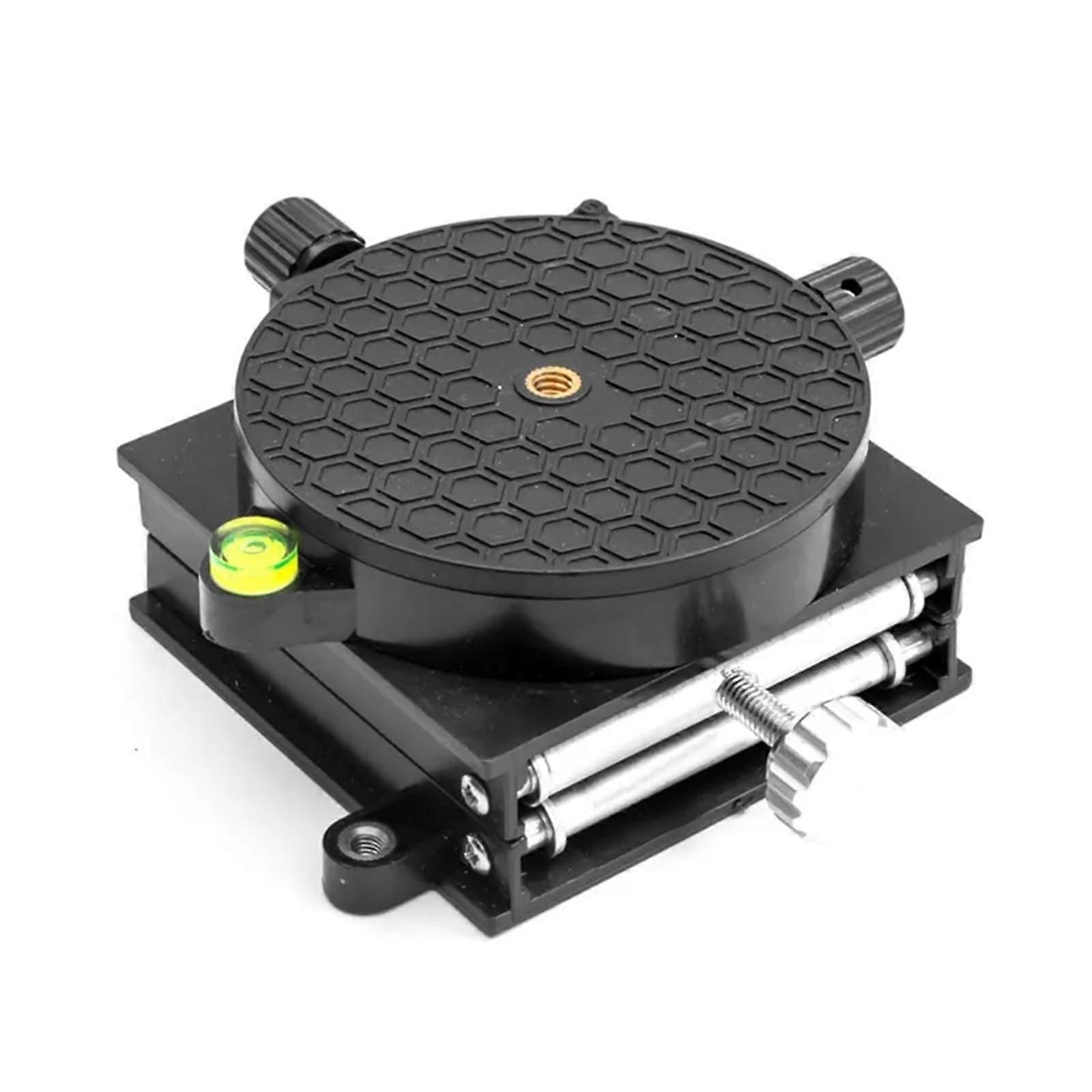 Aluminum Alloy Lifting Platform, 360 Degree Rotary Table Lifting Stand for Lab Tools
