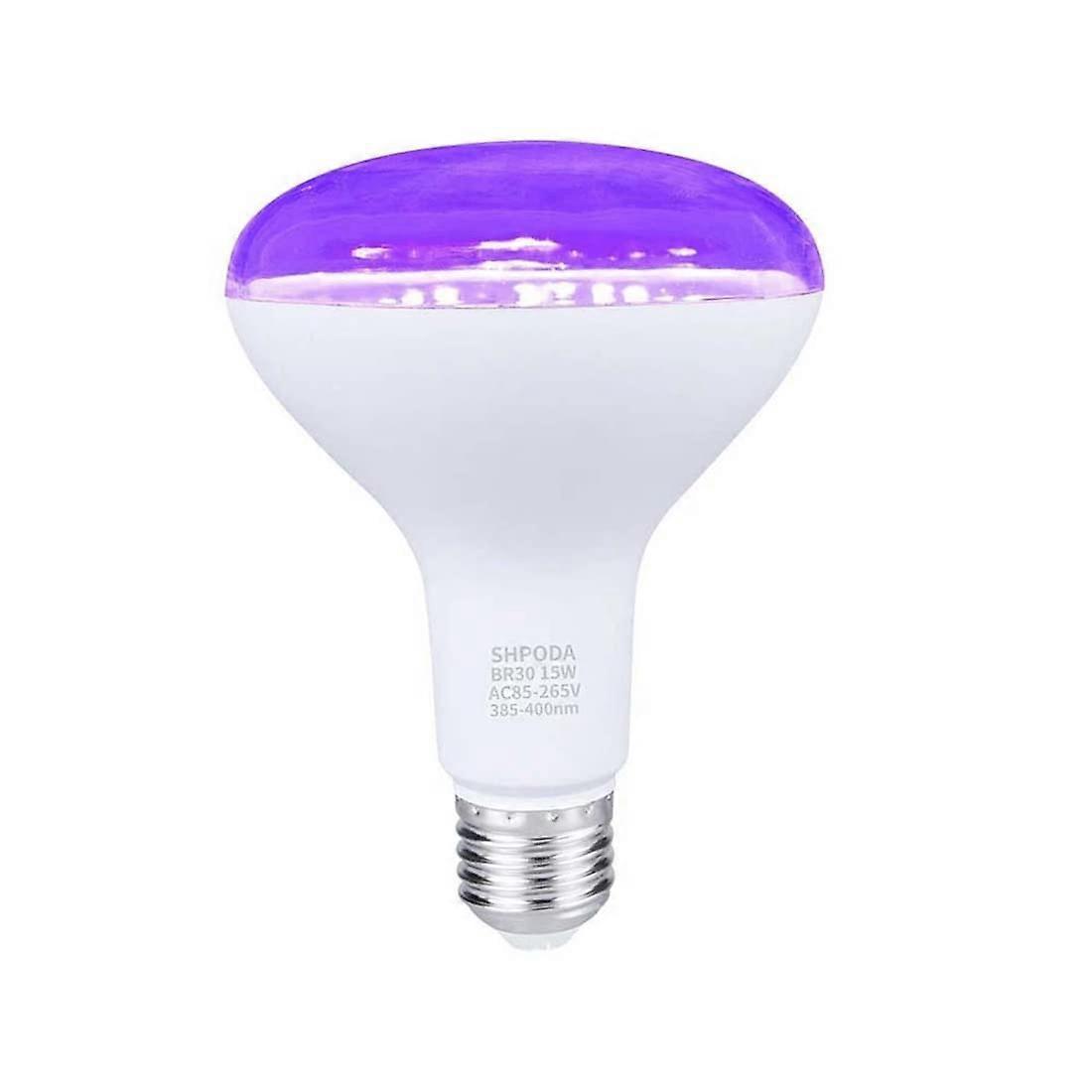 E26 15W UV Lamp, UV Light, Black Light, Fluorescent Detection Lamp, 220V/110V, DJ Party Decoration