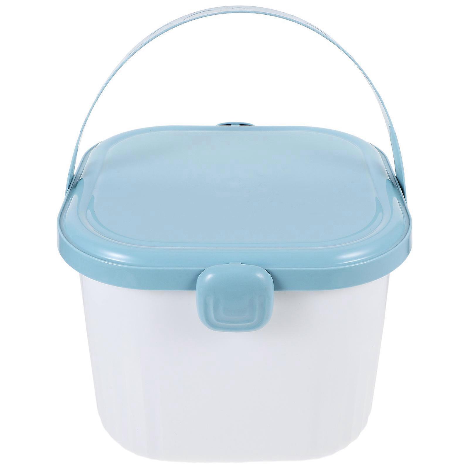 Storage Bin With Lids Multi Function Container Rectangular Shape Toy Clothes Books Organizer 1 Piece