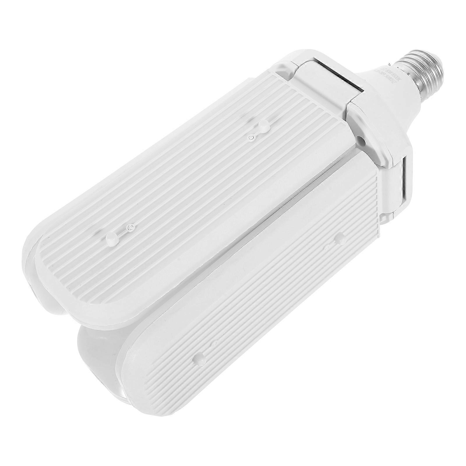 Four Leaf Clover Style Foldable LED Bulbs Providing 60W White Light