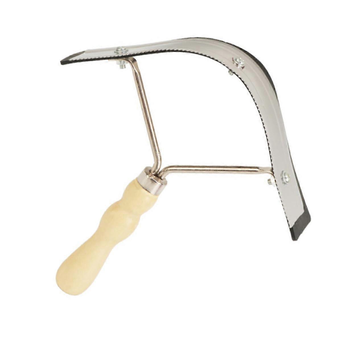 Cattle Hair Brush with Wooden Handle, Rustproof Comb for Livestock Care, Efficient Cleaning Tool for Horses and Cattle