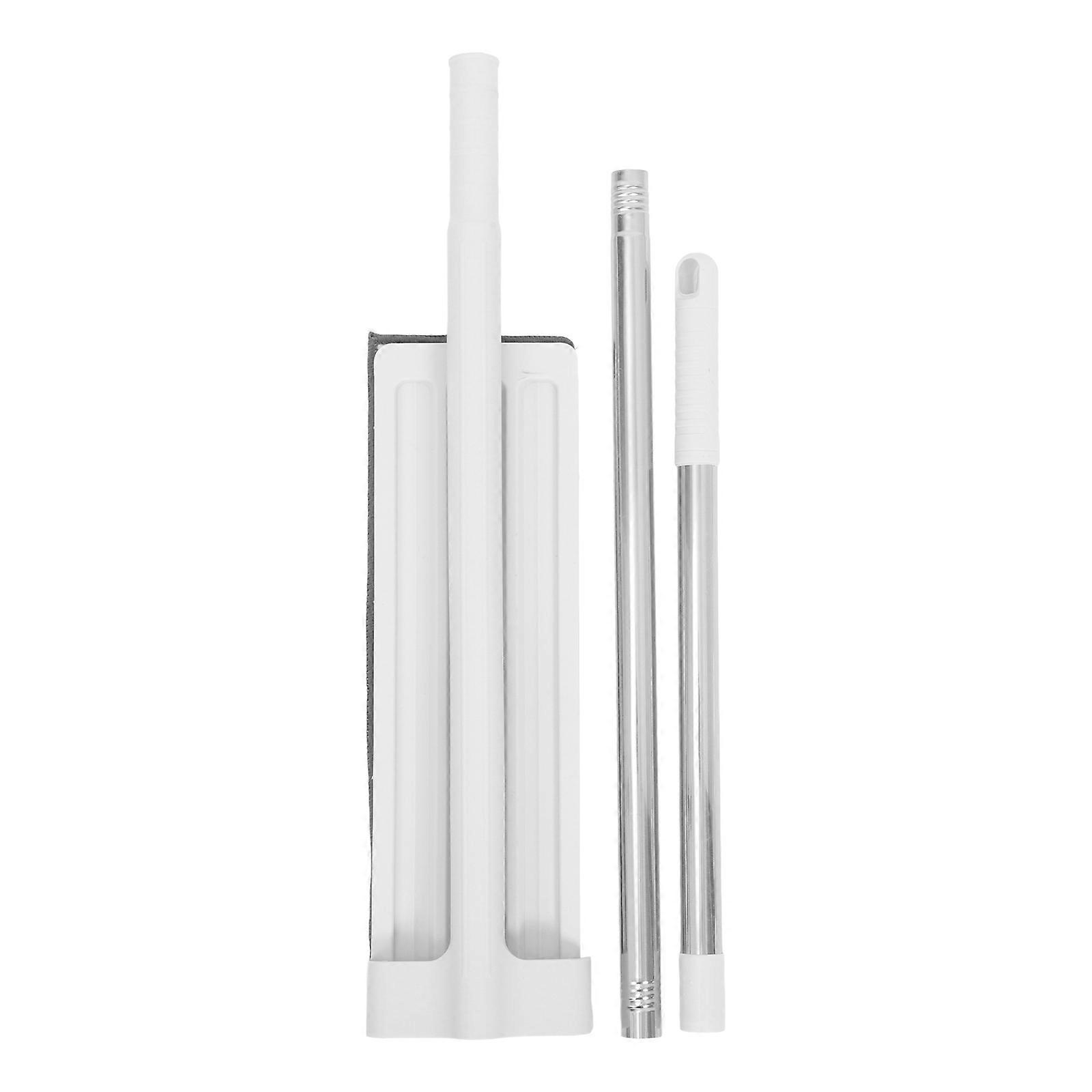 Here's a polished and professional product description based on your input:
**Flat Mop with Wide Microfiber Head – Wet & Dry Use | Rotatable Head