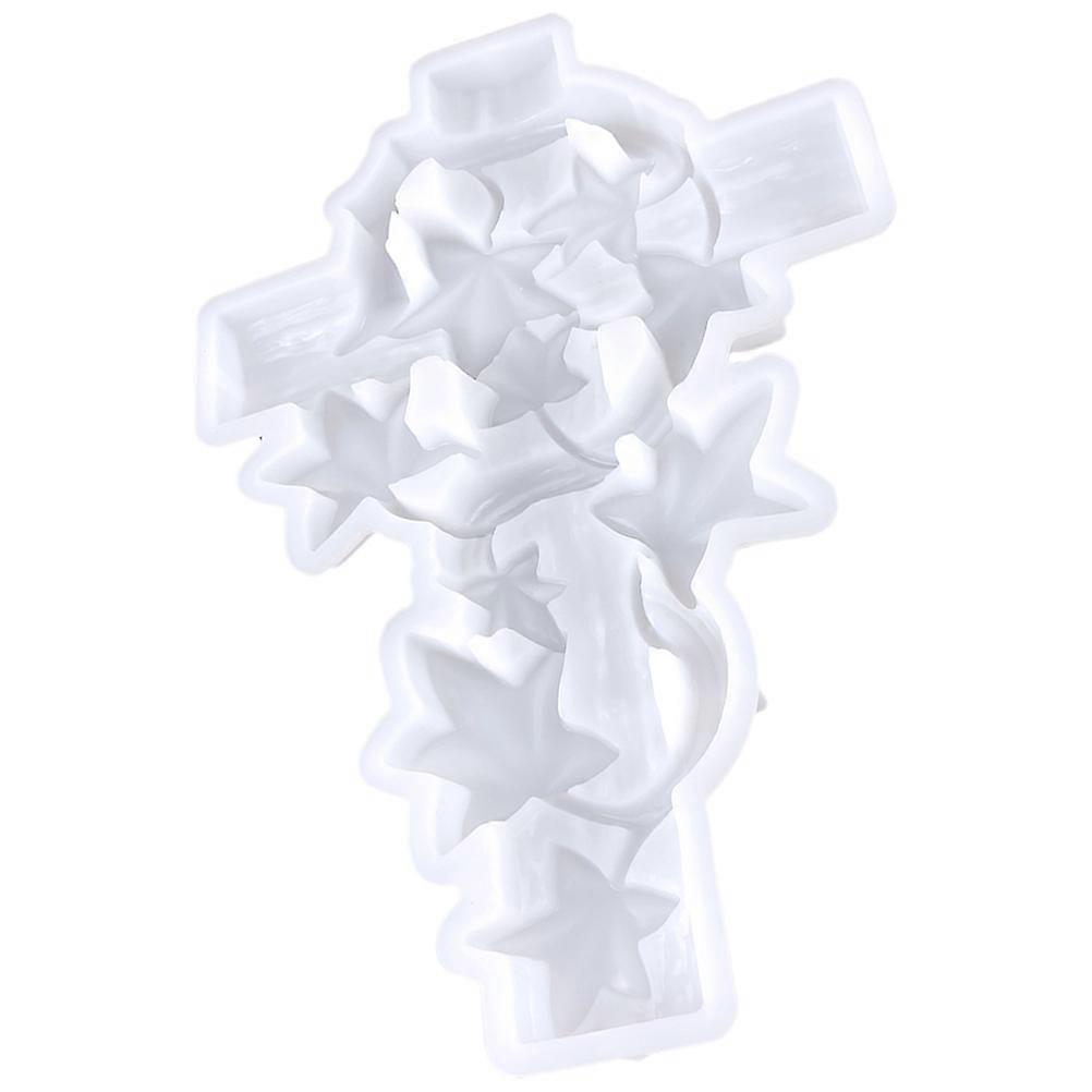 Silicone Casting Mold for Cross Pendant DIY Crafting 1 Set