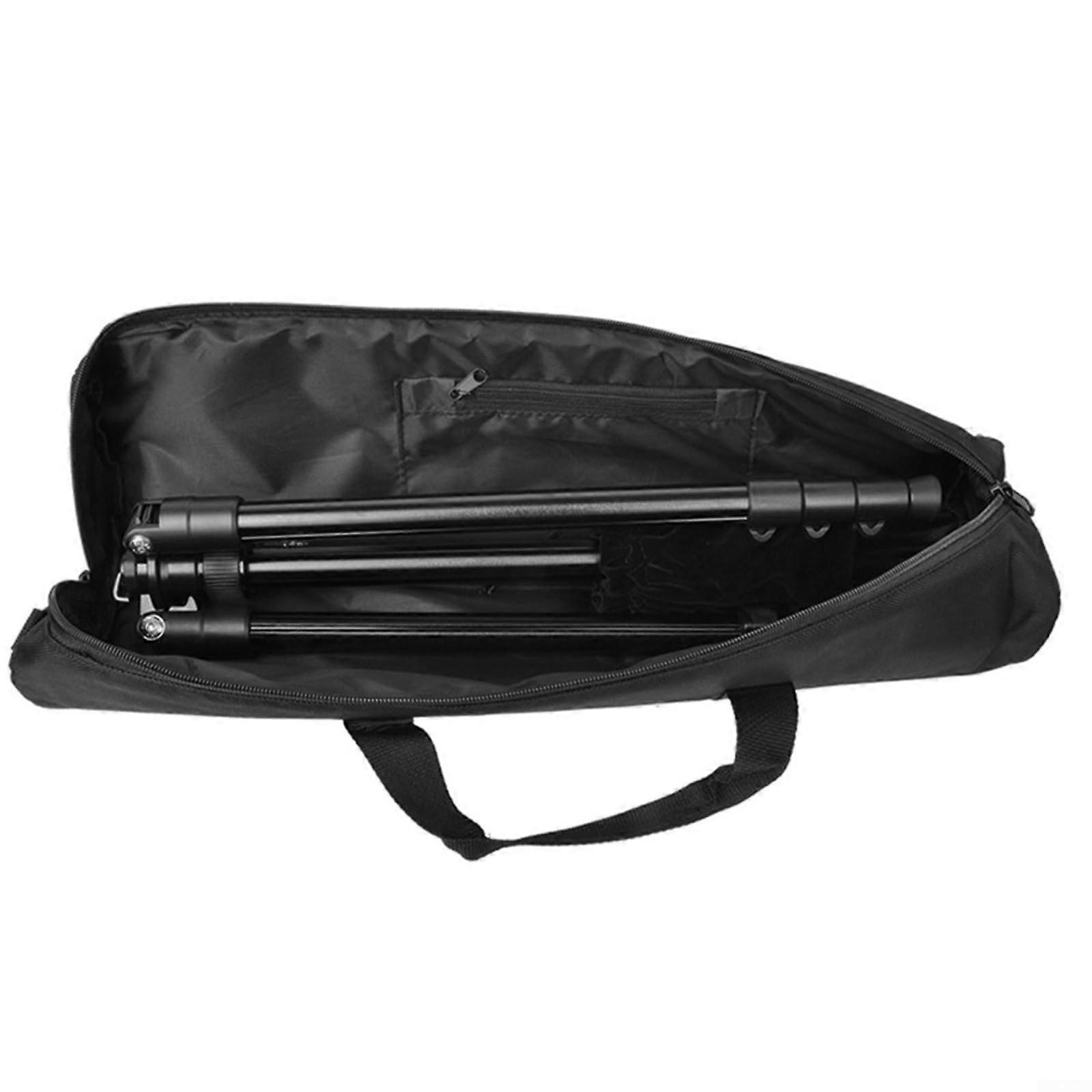 Camera Equipment Storage Bag, Oxford Fabric with Shoulder Strap, Tripod Holder for Microphone and Light Stand, 40-120cm