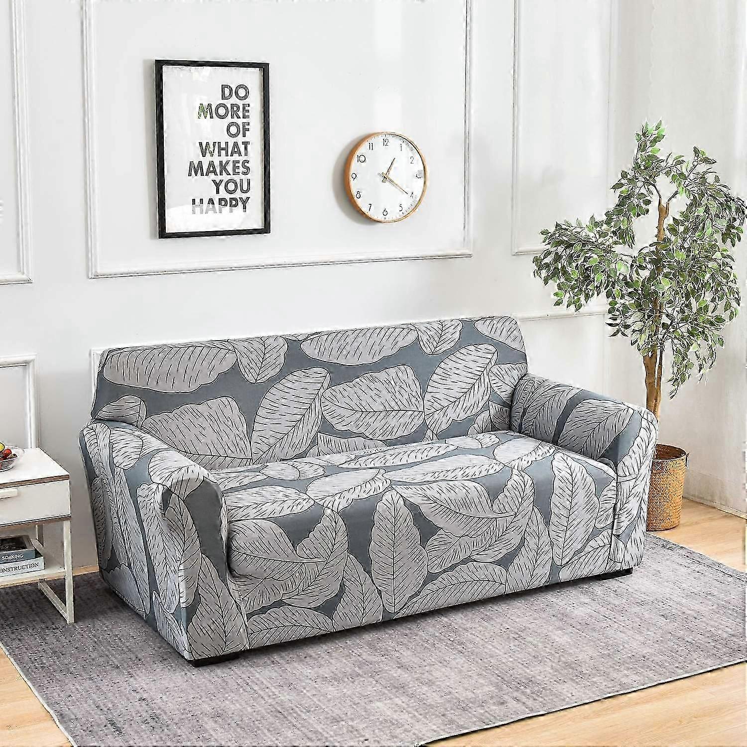 Type C Stretch Sofa Cover for Single Seater 90-140cm European Style Full Wrap Slipcover Elastic
