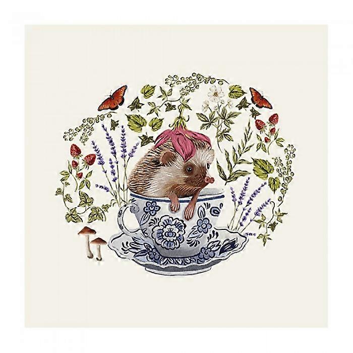 Tall Boy Prints Woodland Hedgehog Print